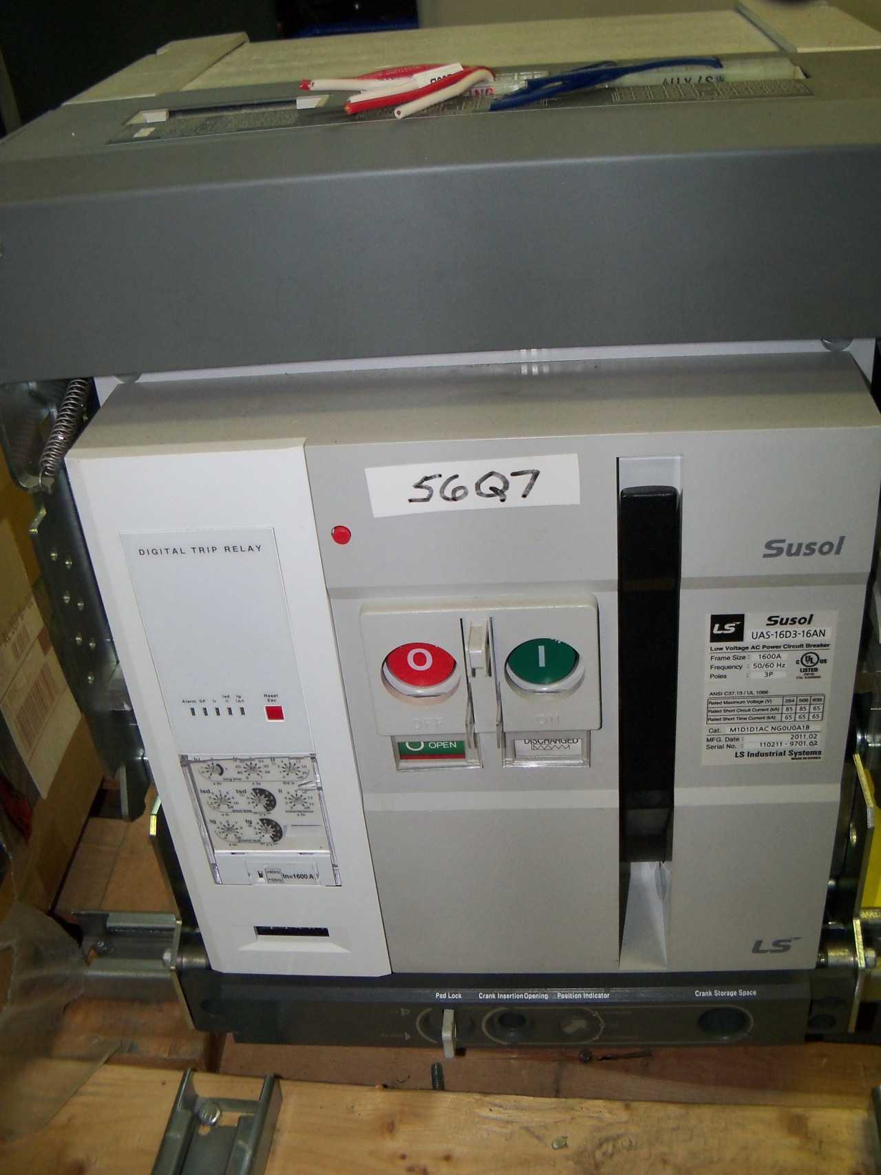 3 pole Susol UAS-16D3-16AN Low voltage AC Power Circuit Breaker - CIRCUIT BREAKERS 3 pole Susol UAS-16D3-16AN Low voltage AC Power Circuit Breaker - CIRCUIT BREAKERS