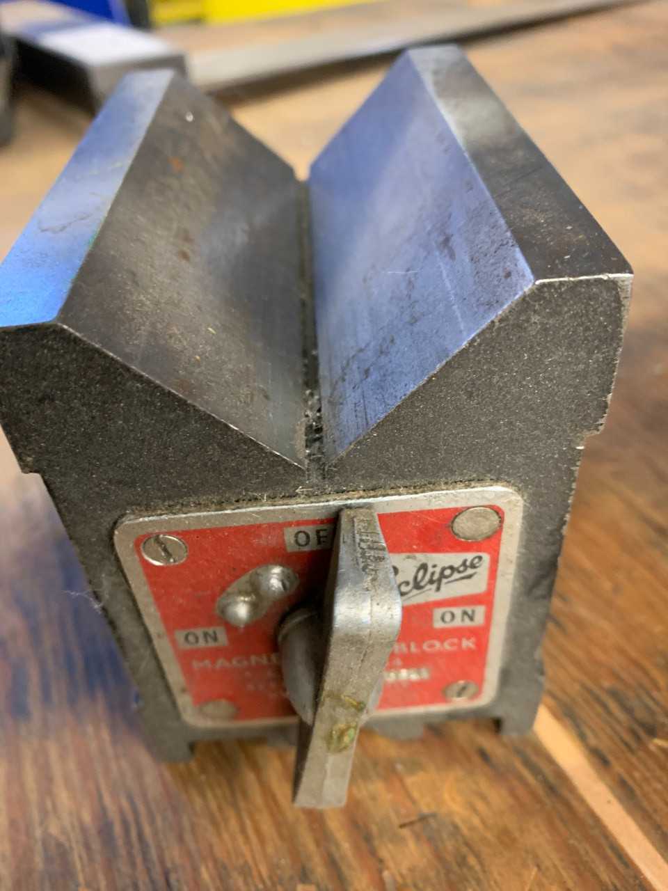 Eclipse Magnetic V-Block - PROCESS EQUIPMENT
