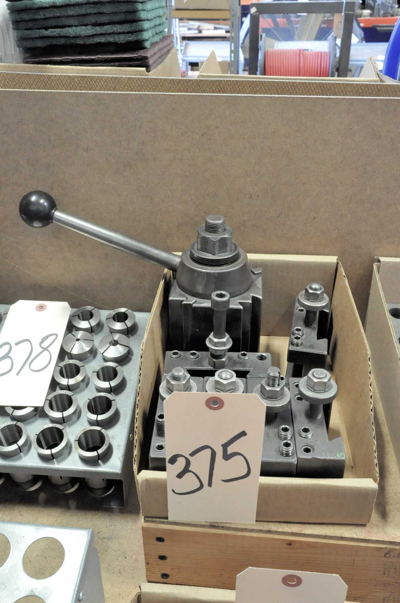 2-Post Tool Post with (6) Holders in (1) Box - MACHINE TOOLING