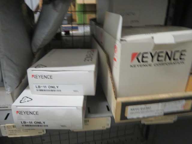 Mostly new items in lot, SKF, Keyence, need to see, contents, no cabinets - MISCELLANEOUS