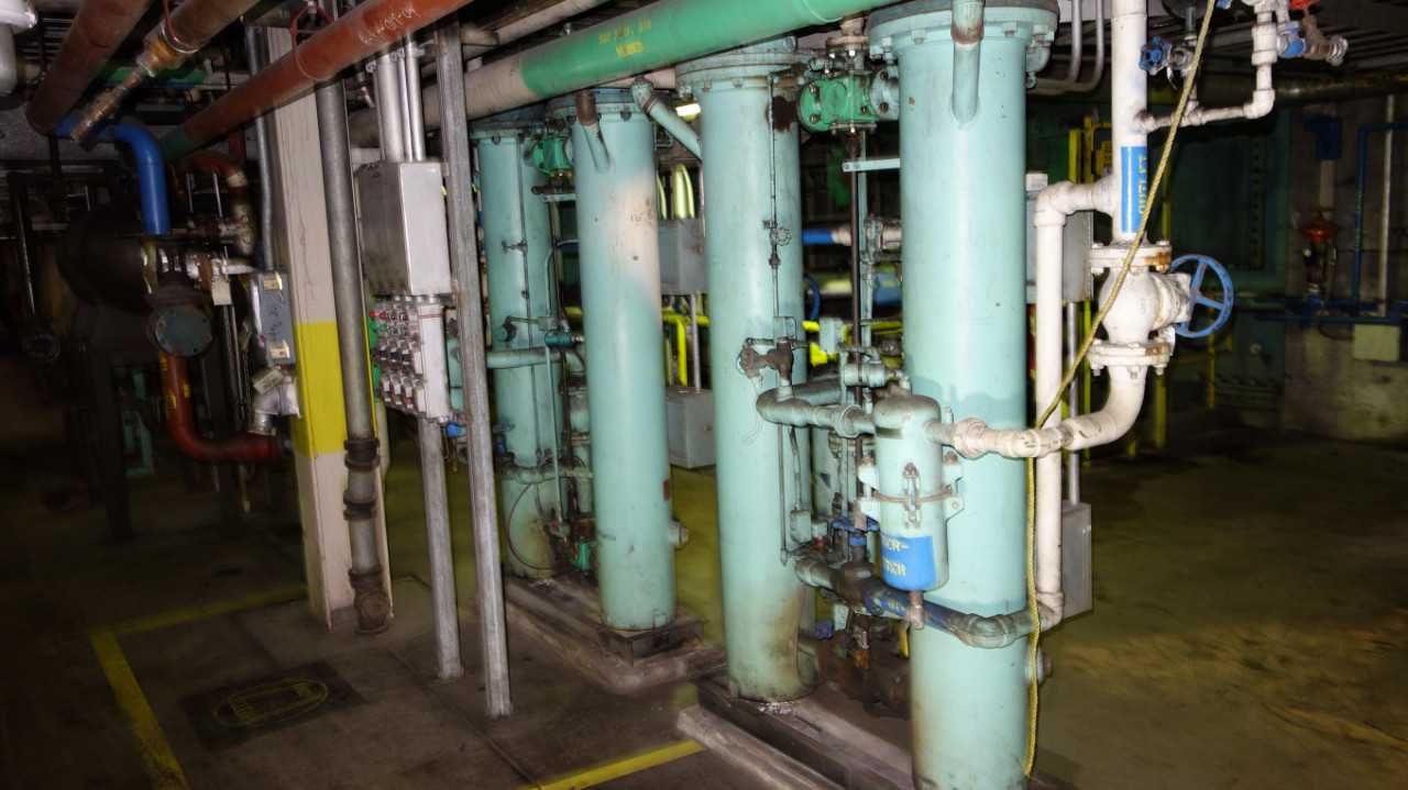 LOT OF 2 ORIAD 150EA-1 COMPRESSED AIR DRYER 460V - AIR DRYERS