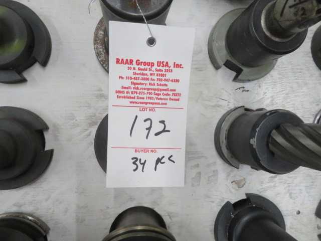 Number 50 Taper Tooling 34 pcs in picture - MACHINE TOOLING