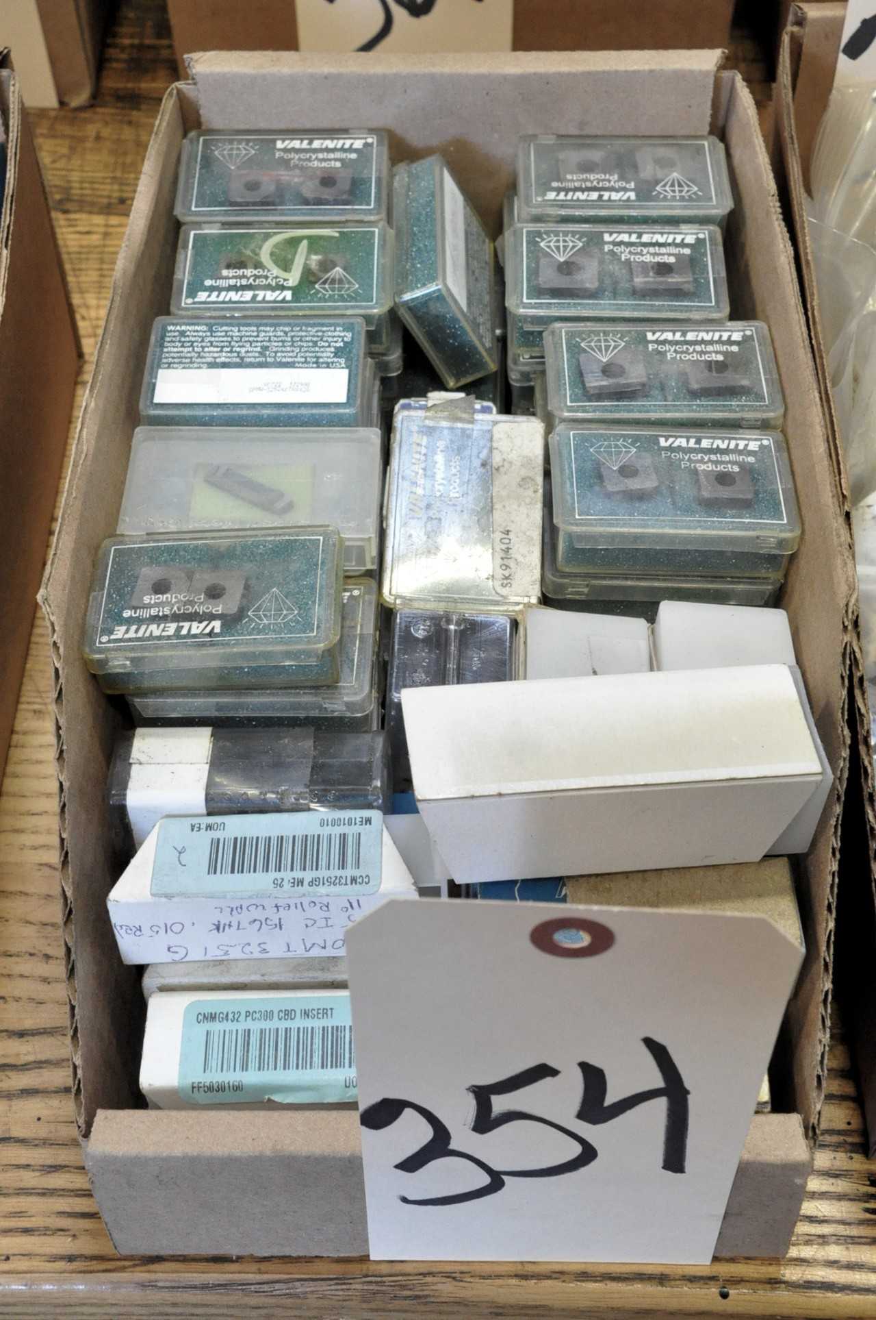 Lot-Packaged Carbide Inserts in (1) Box - ELECTRIC POWER TOOLS