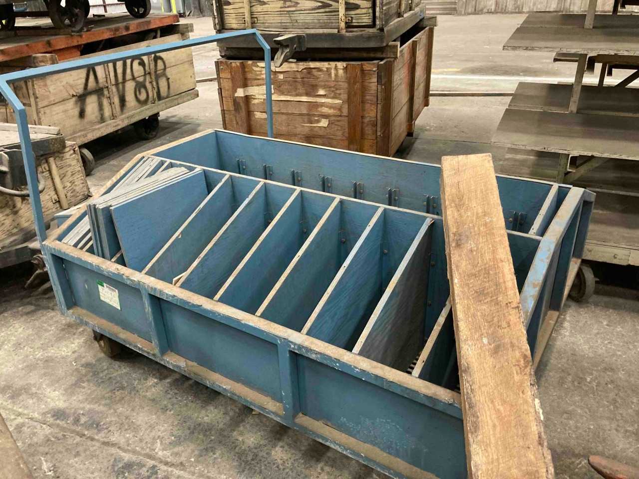 Blue Cart - ROLLING CARTS