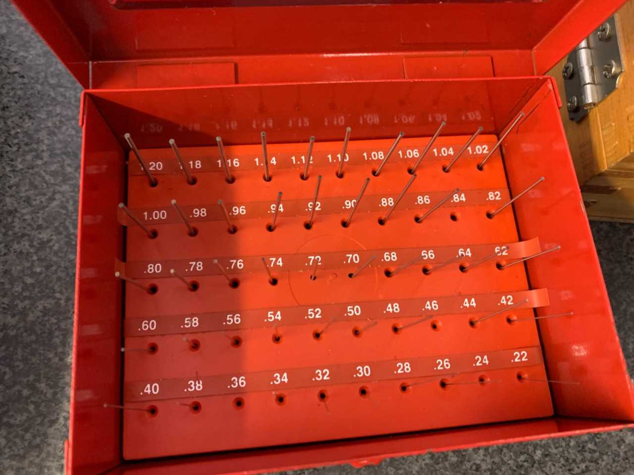 Pin Gage Set - PROCESS EQUIPMENT