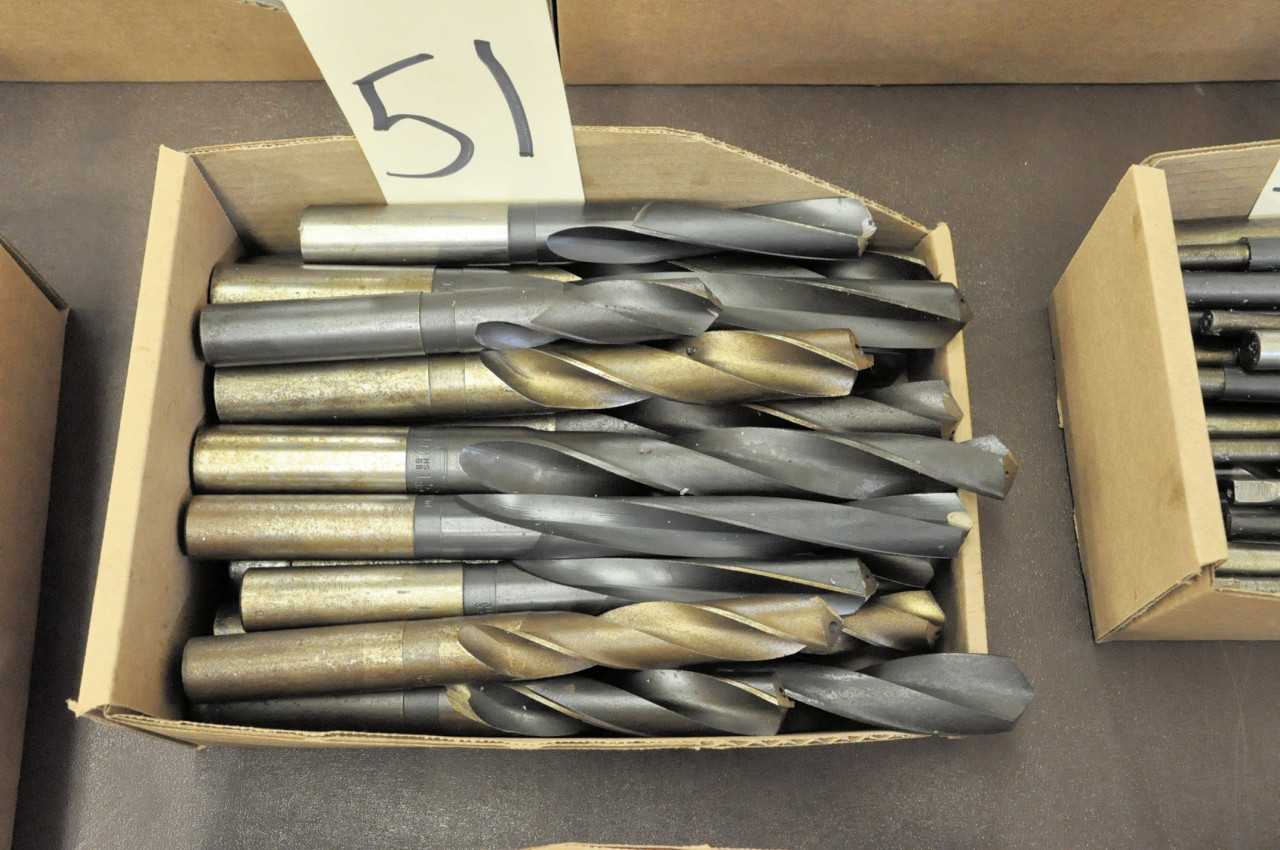 Lot-Straight Shank Drills in (1) Box - ELECTRIC POWER TOOLS