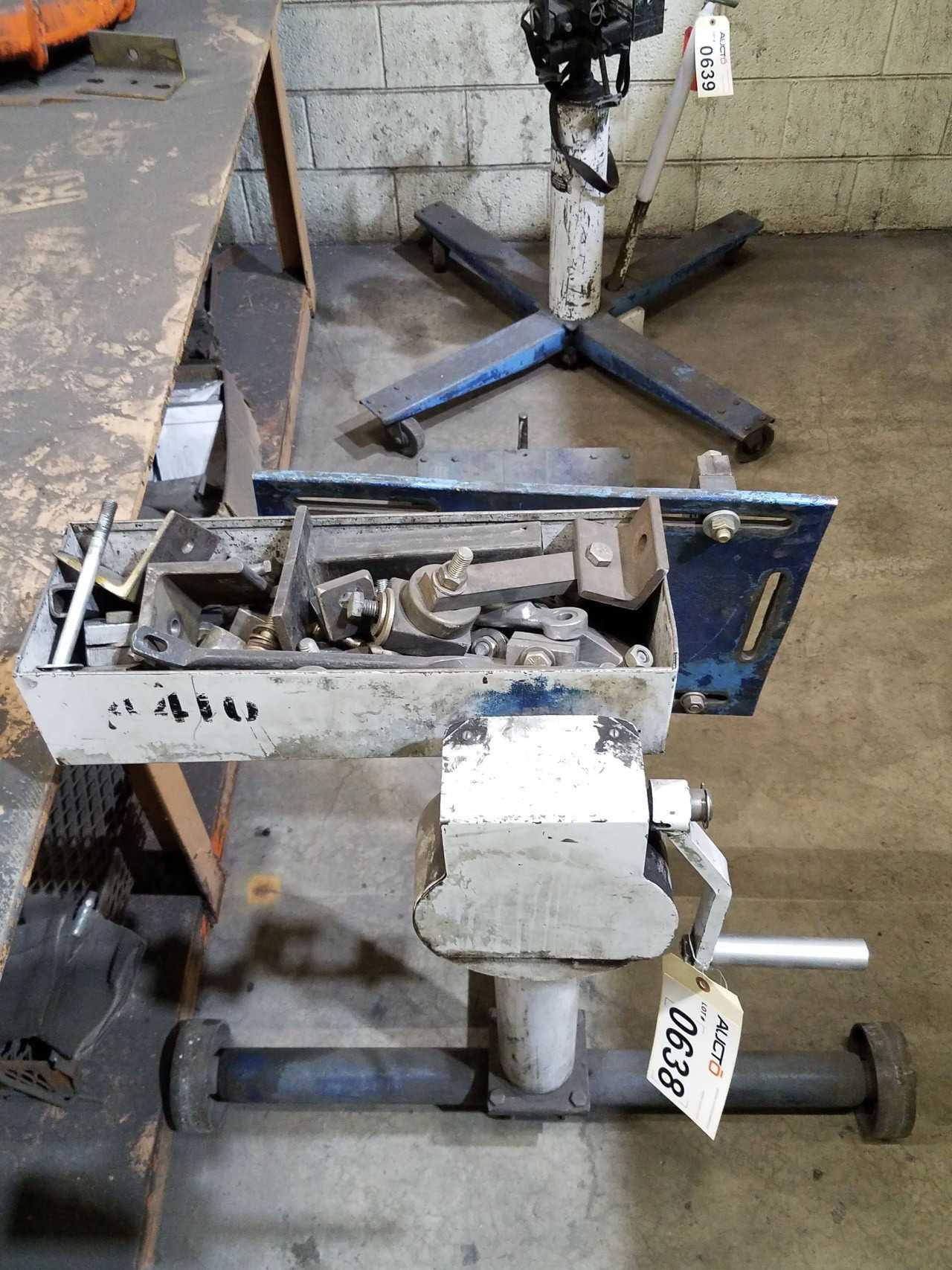 Engine stand, 2000lb capacity - LIFTING EQUIPMENT