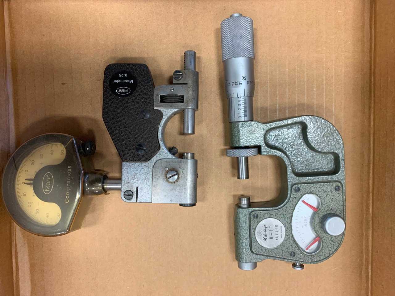 Mitutoyo, Mahr, Federal Outside Micrometers - ELECTRIC POWER TOOLS