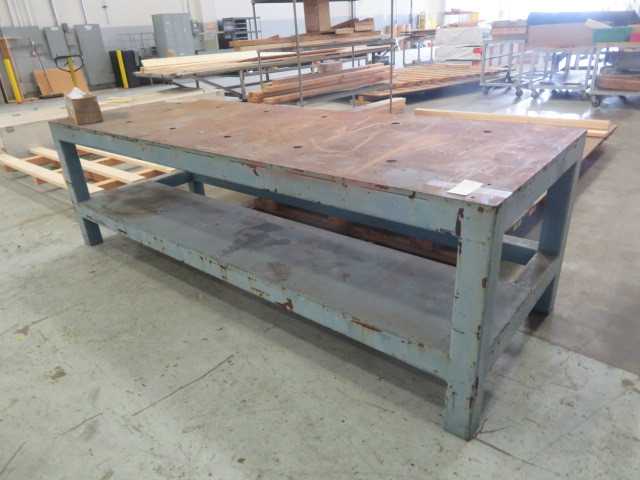 Very Heavy Duty Steel Table, 48" X 116" X 32" - MISCELLANEOUS