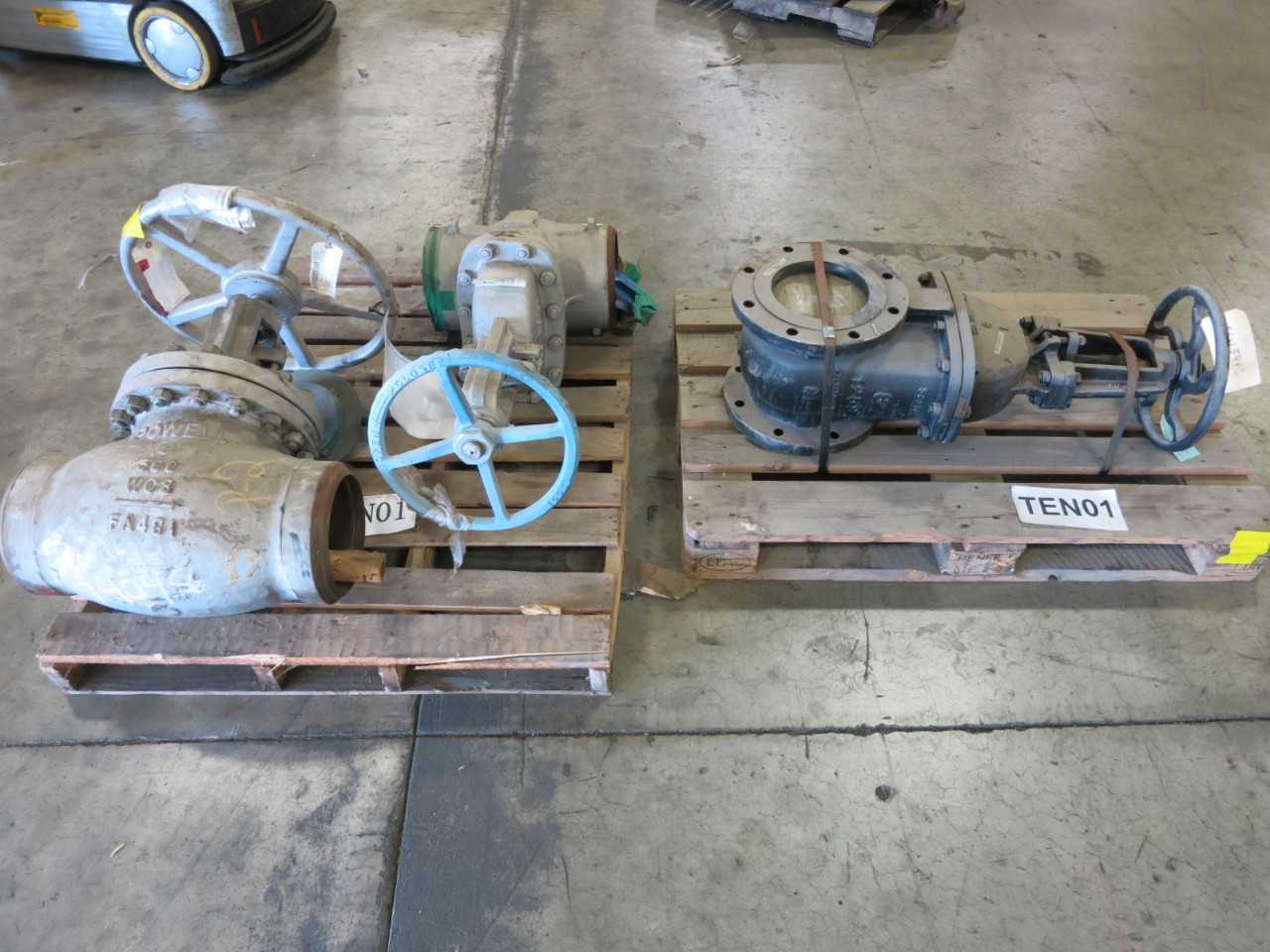 LOT OF 3 ASSORTED VALVES - VALVES