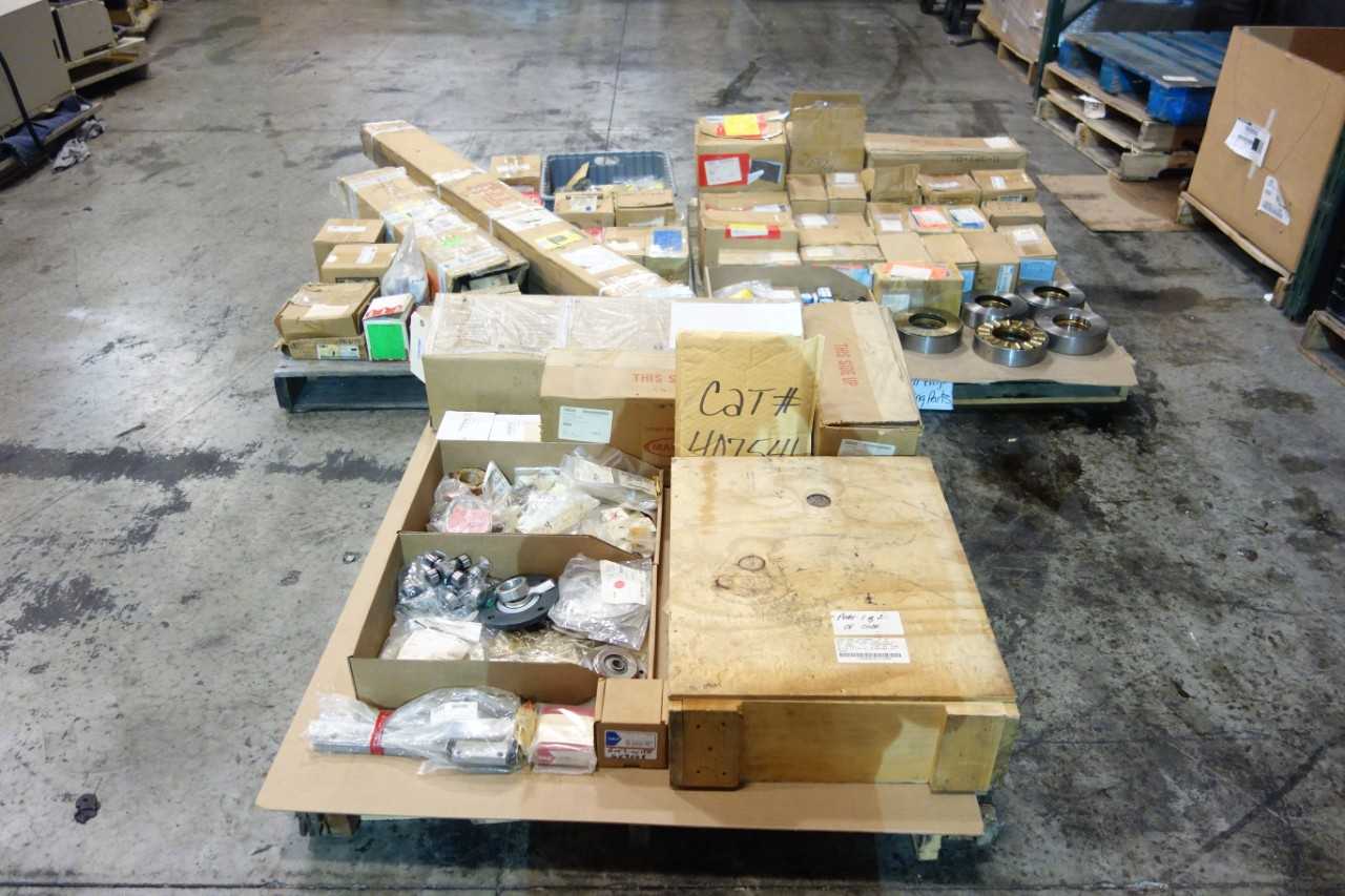 3 PALLETS OF ASSORTED BEARINGS AND REPLACEMENT PARTS - BEARINGS
