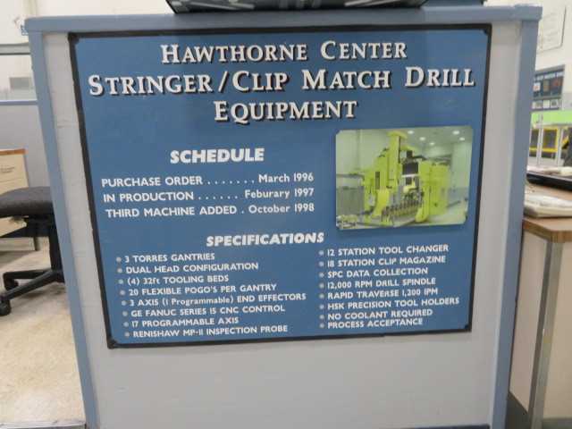 MTorres Stringer Drill System, Model MGP-1910-211 - MACHINE TOOLING
