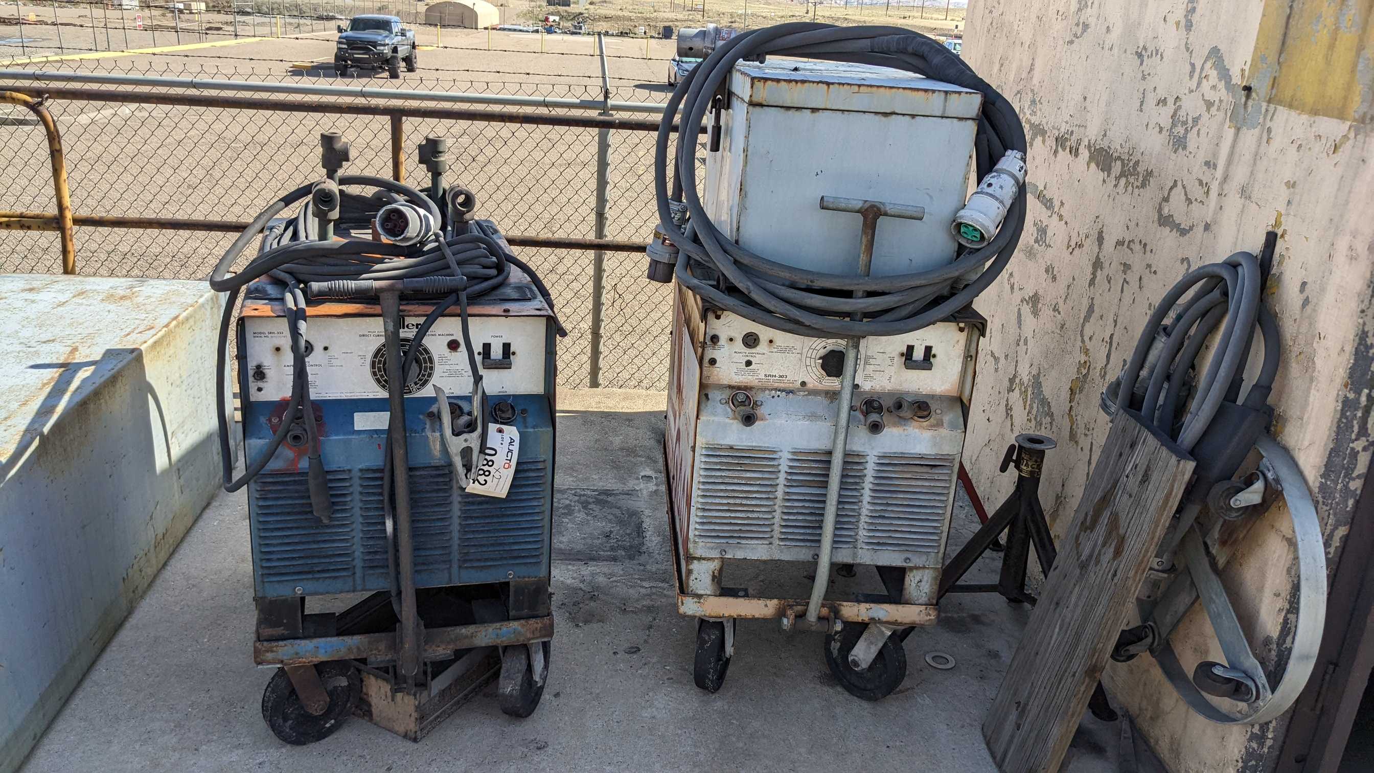 LOT OF TWO WELDERS - WELDING EQUIPMENT