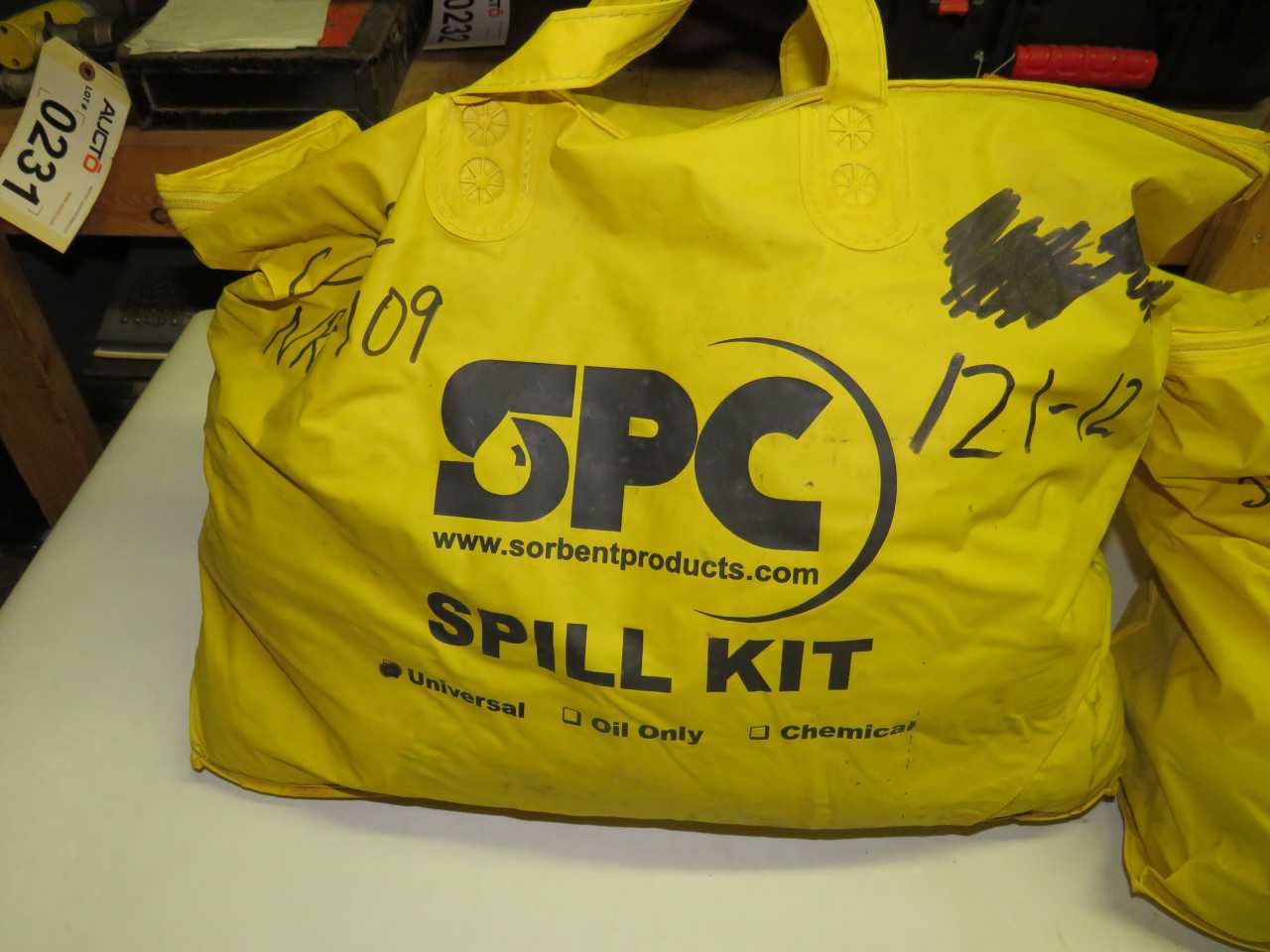LOT OF 2 SPC SPILL KITS - MATERIAL HANDLING