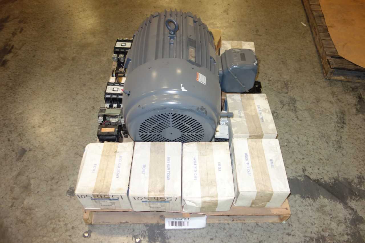 1 PALLET OF ASSORTED AC MOTOR, CONTACTORS, CIRCUIT BREAKERS - CIRCUIT BREAKERS