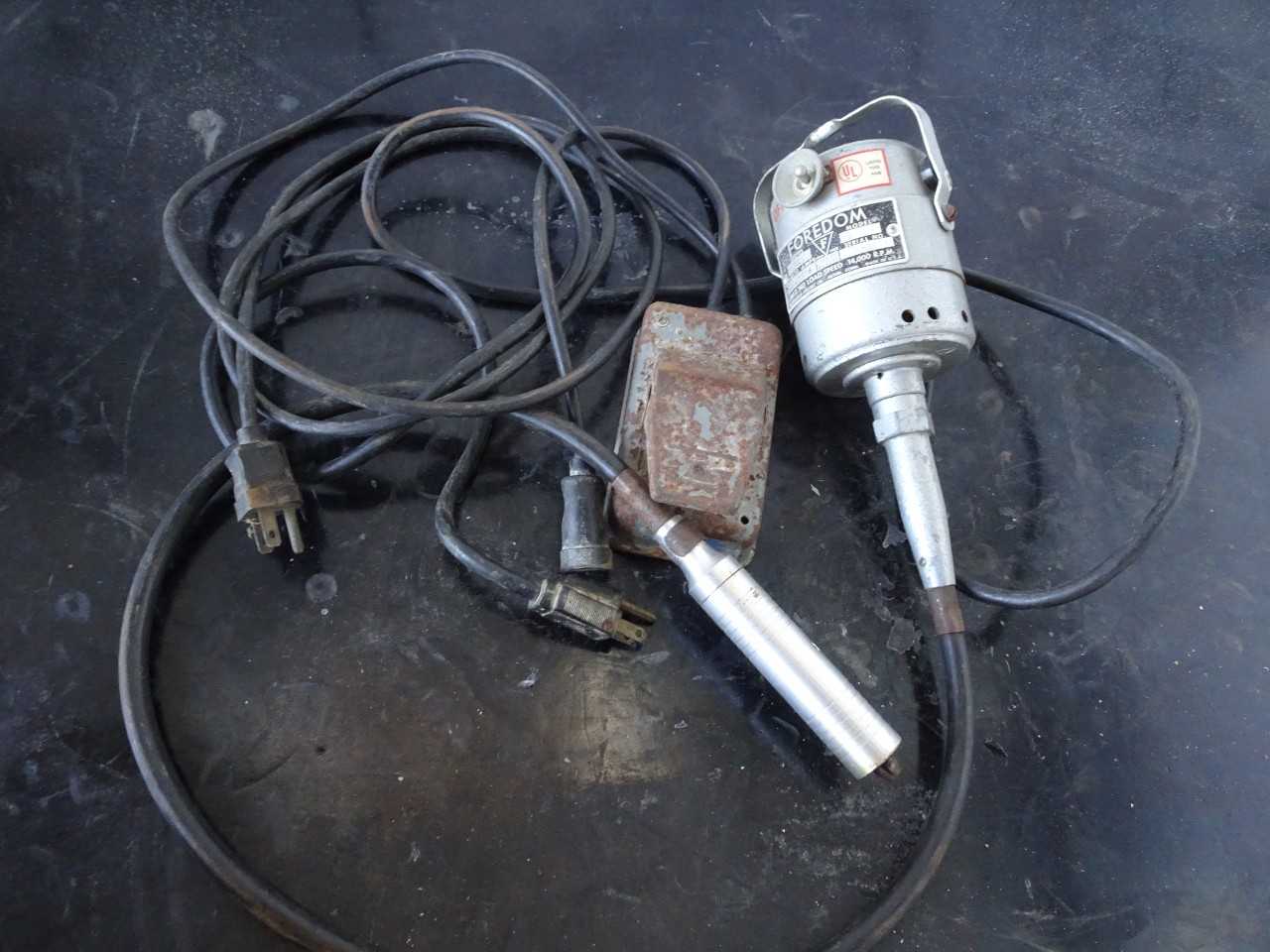 FOREDOM CC series Dremel/ grinder with foot switch - GRINDING MACHINES