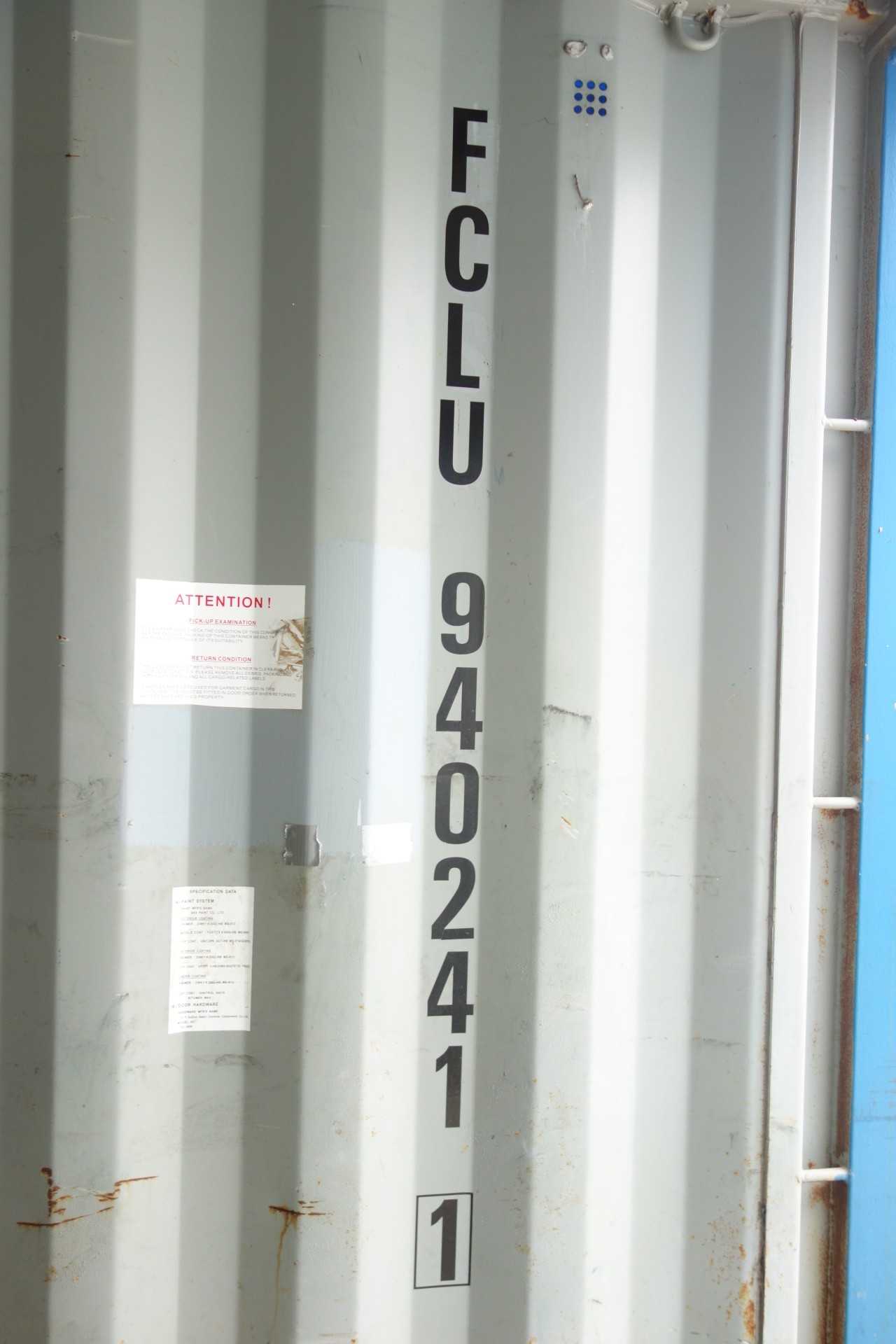 FLORENS 40FT STANDARD CUBE SHIPPING CONTAINER - INDUSTRIAL PARTS