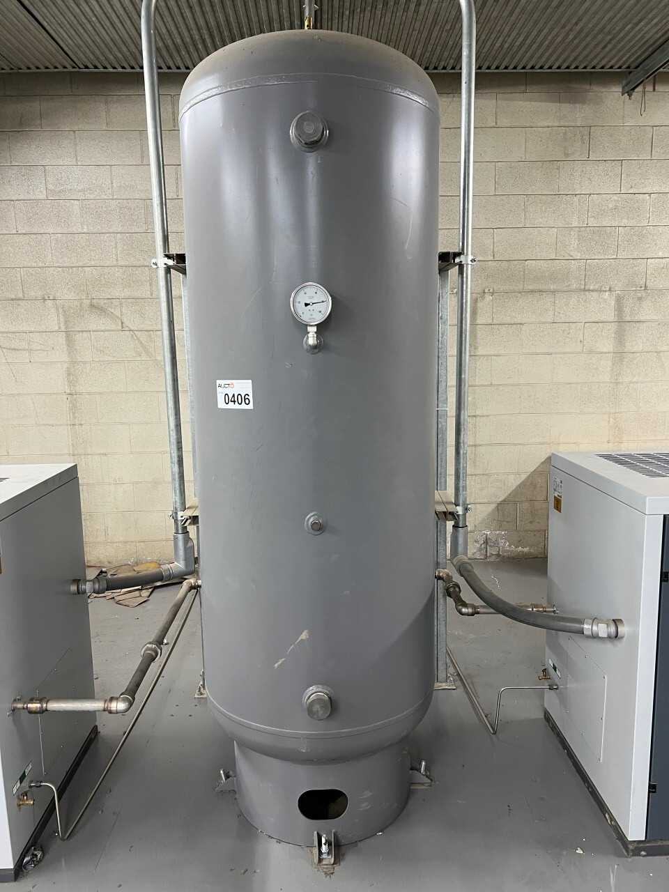 Air compressor receiver tank 300gal - PROCESS EQUIPMENT