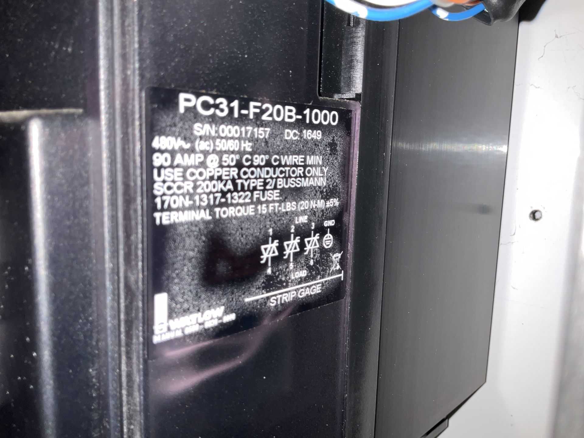 WATLOW PC31-F20B-1000 CONTROL CABINET - CONTROL CABINETS