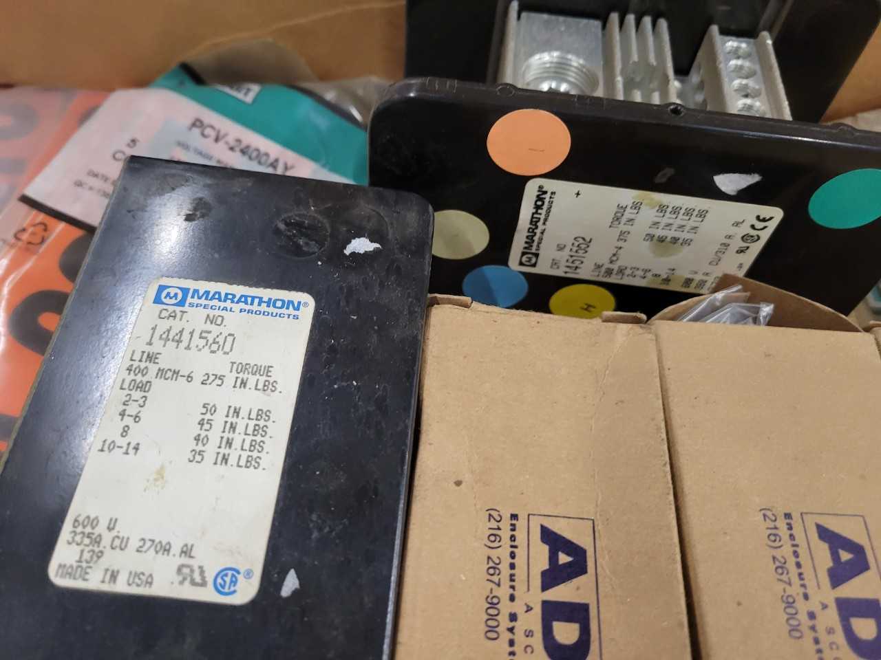 [GE, Woodhead] 20MFD 1000VDC Capacitors, Cable Connectors, Light Accys - ELECTRICAL COMPONENTS