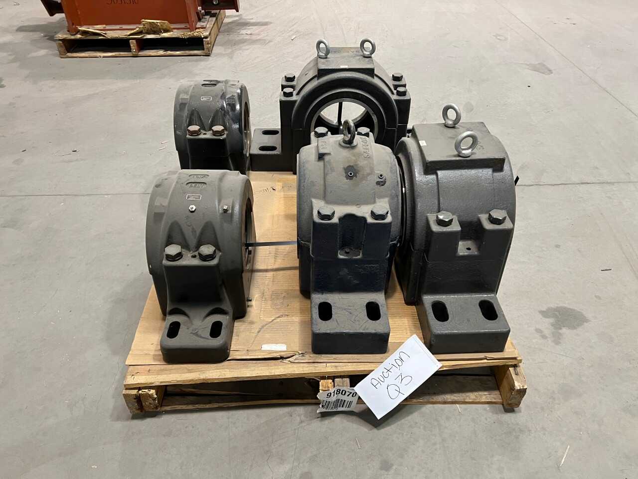 5X LINK BELT AND SKF PILLOW BLOCK BEARING HOUSINGS (NEW MEXICO) - BEARINGS