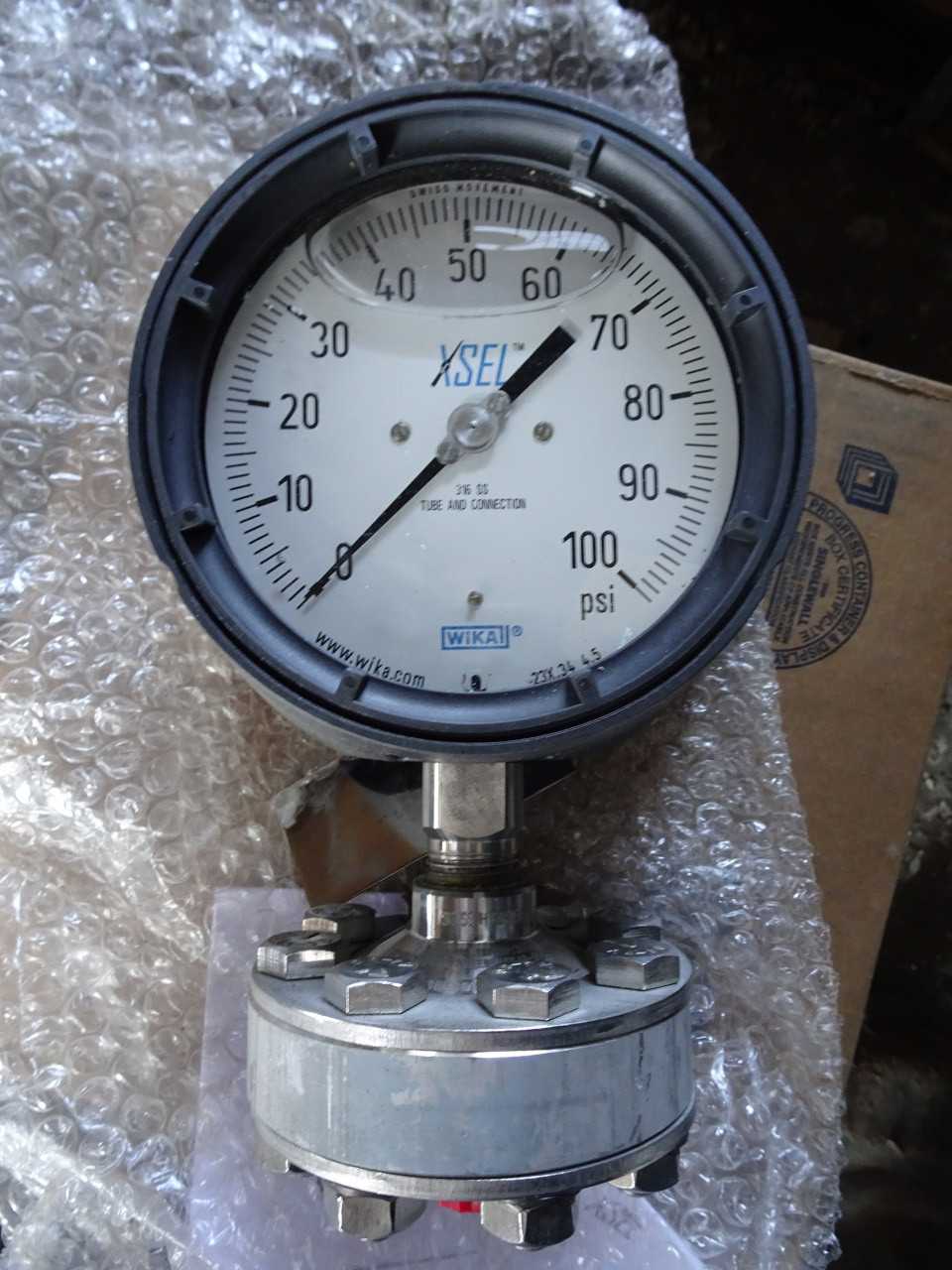 New Wikai Process gauge - Stainless diaphragm - INSTRUMENTATION
