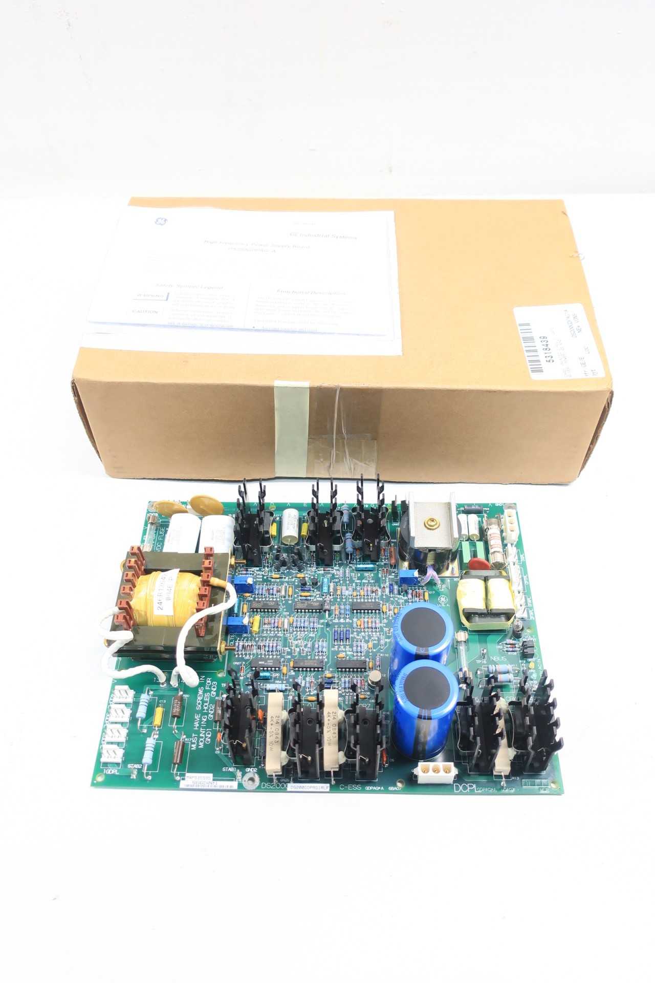 GENERAL ELECTRIC GE DS200GDPAG1ALF HIGH FREQUENCY BOARD POWER SUPPLY MODULE - AUTOMATION & CONTROLS