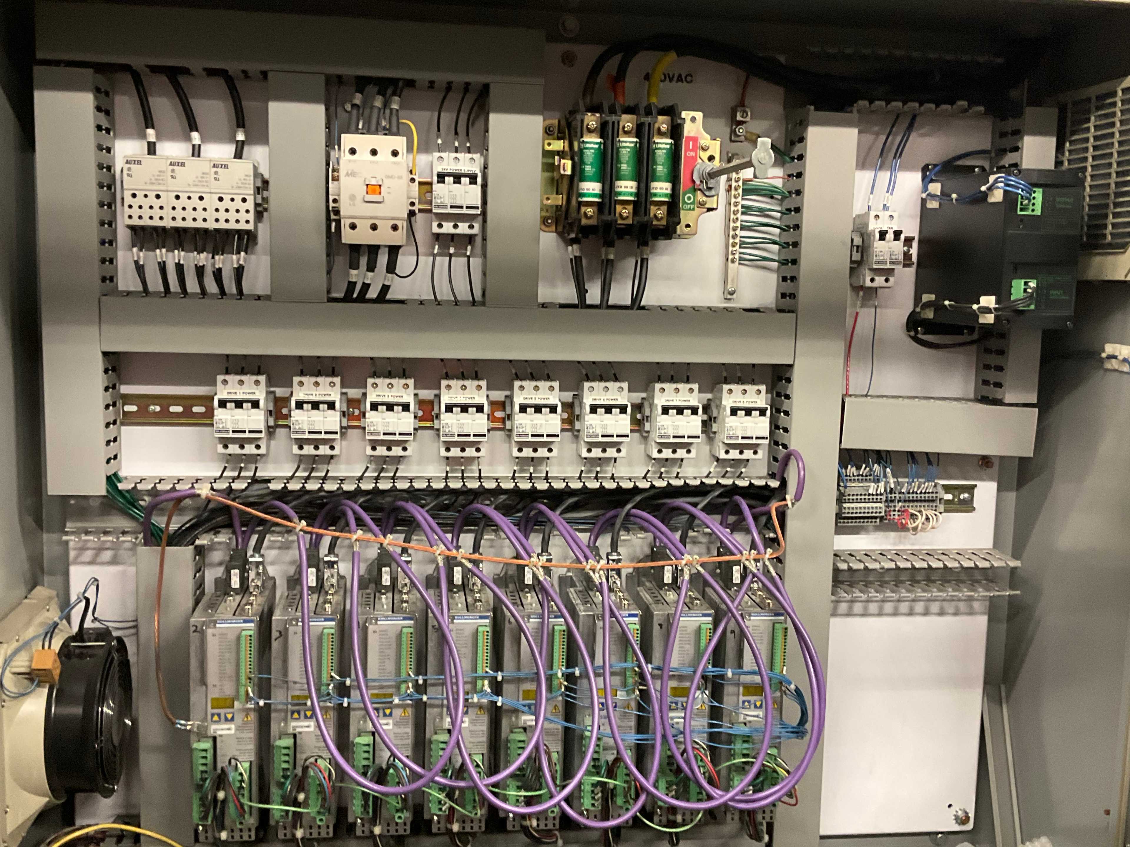 QTY 2 - CONTROL CABINETS WITH KOLLMORGEN DRIVES - CONTROL CABINETS QTY 2 - CONTROL CABINETS WITH KOLLMORGEN DRIVES - CONTROL CABINETS