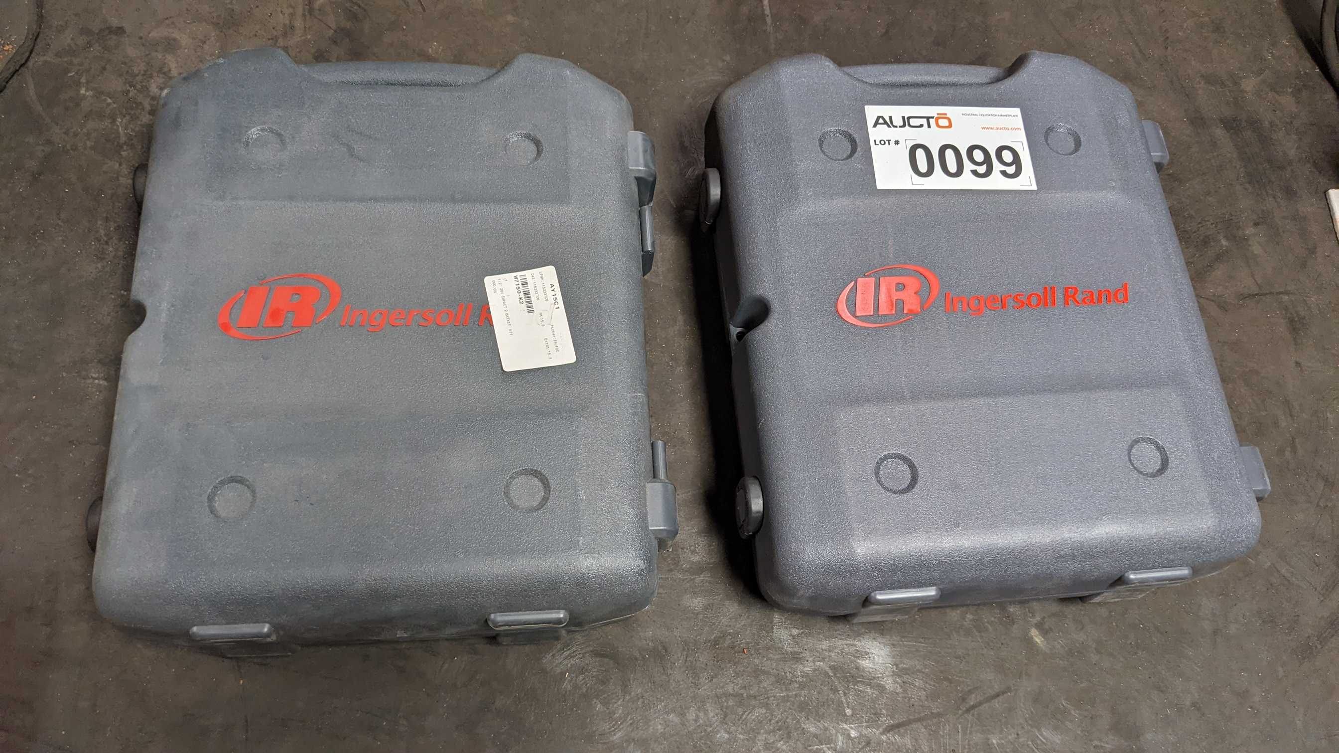 LOT OF 2 INGERSOLL BOXES - ELECTRIC POWER TOOLS LOT OF 2 INGERSOLL BOXES - ELECTRIC POWER TOOLS