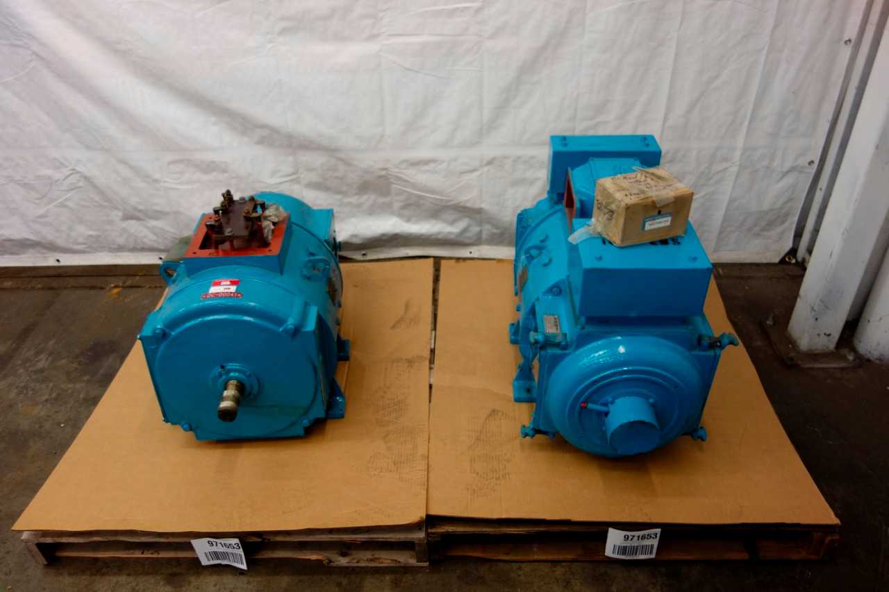 LOT OF 2 HARLAND GEARBOX DC MOTORS - ELECTRIC MOTORS