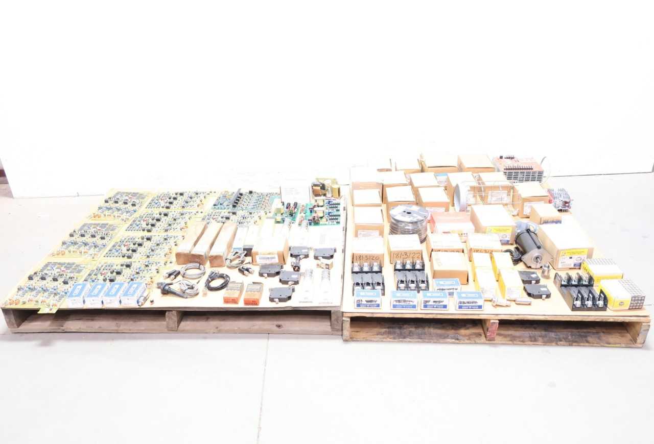 2 WESTINGHOUSE PCBS, FUSES, BREAKERS, RELAYS - ELECTRICAL COMPONENTS