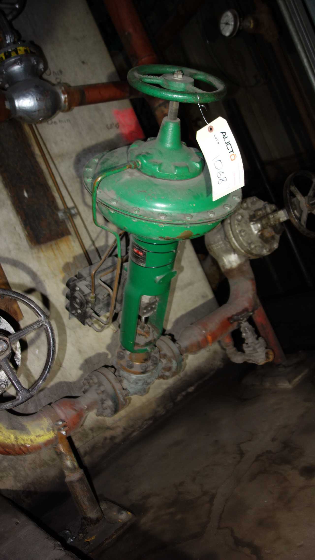 FISHER 657-ES CONTROL VALVE 3" CL300 STEEL - CONTROL VALVE