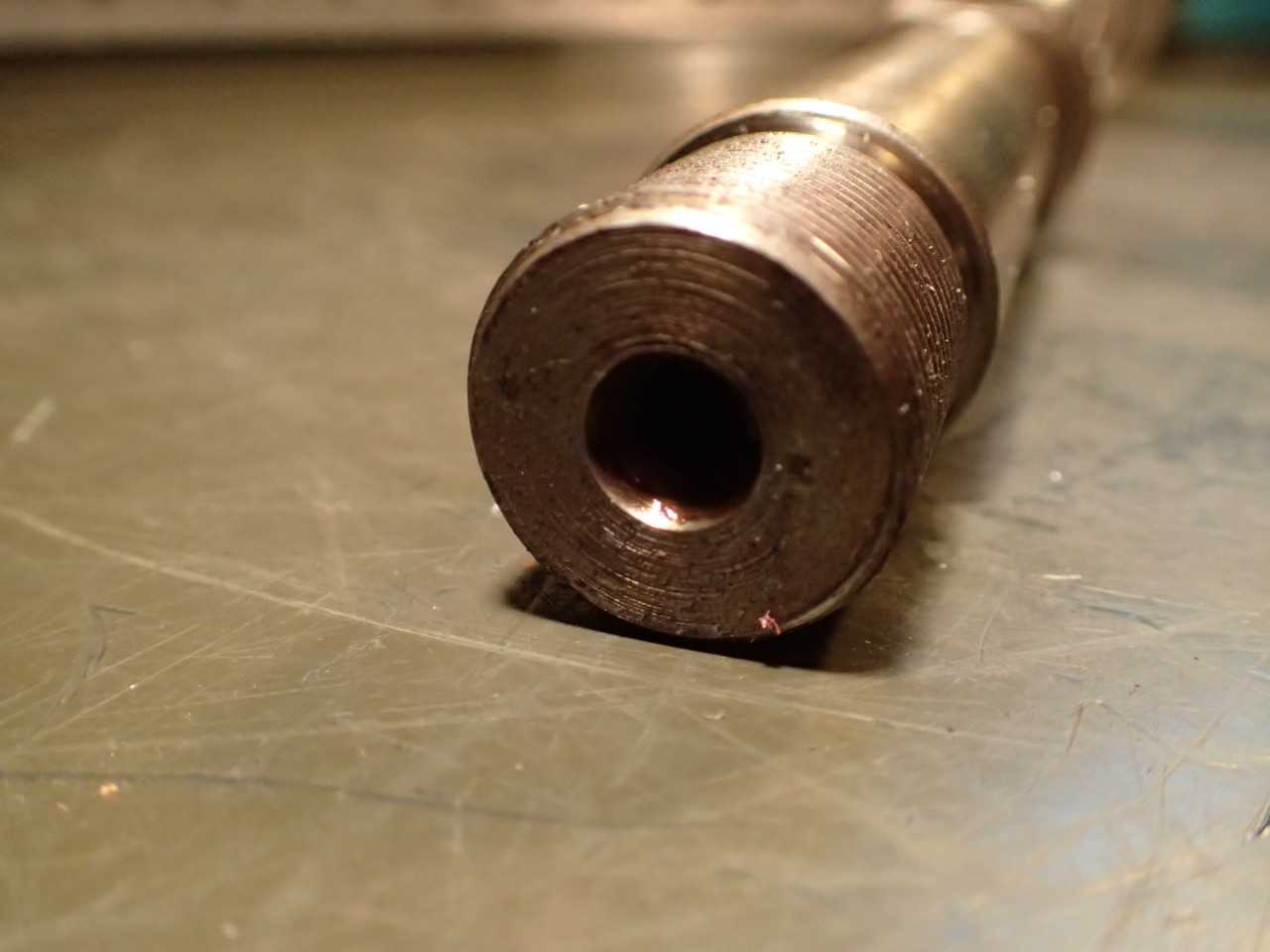 Barnes 5mm Pitch Ball Screw: 270mm Travel, 493mm OAL, 25mmx1.5 Thread End, NOS - MACHINING ACCESSORIES & TOOLING