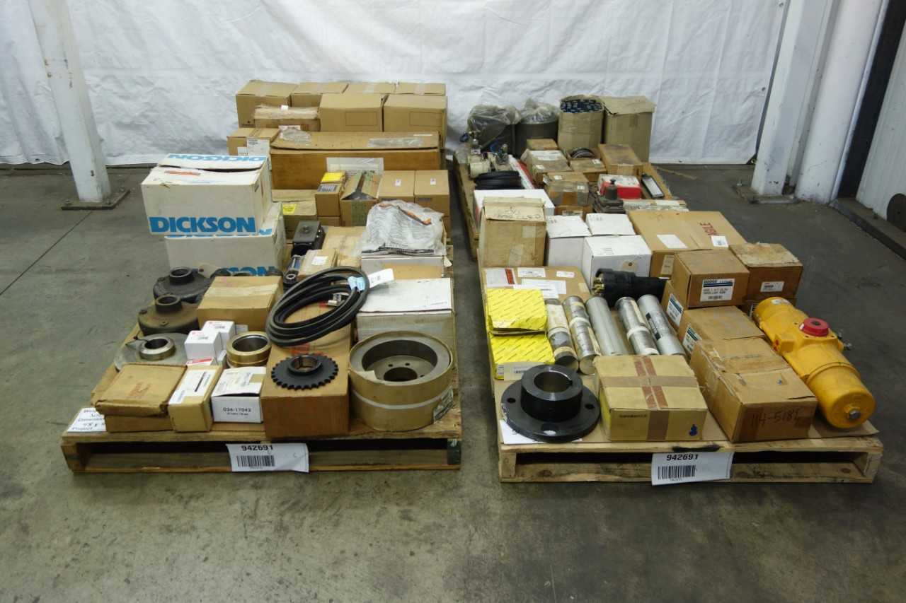 4 PALLETS OF ASSORTED MRO - INDUSTRIAL PARTS