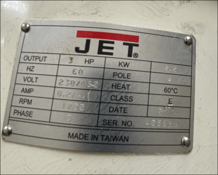 2014 JET JTM-1050 VERTICAL MILLING MACHINE