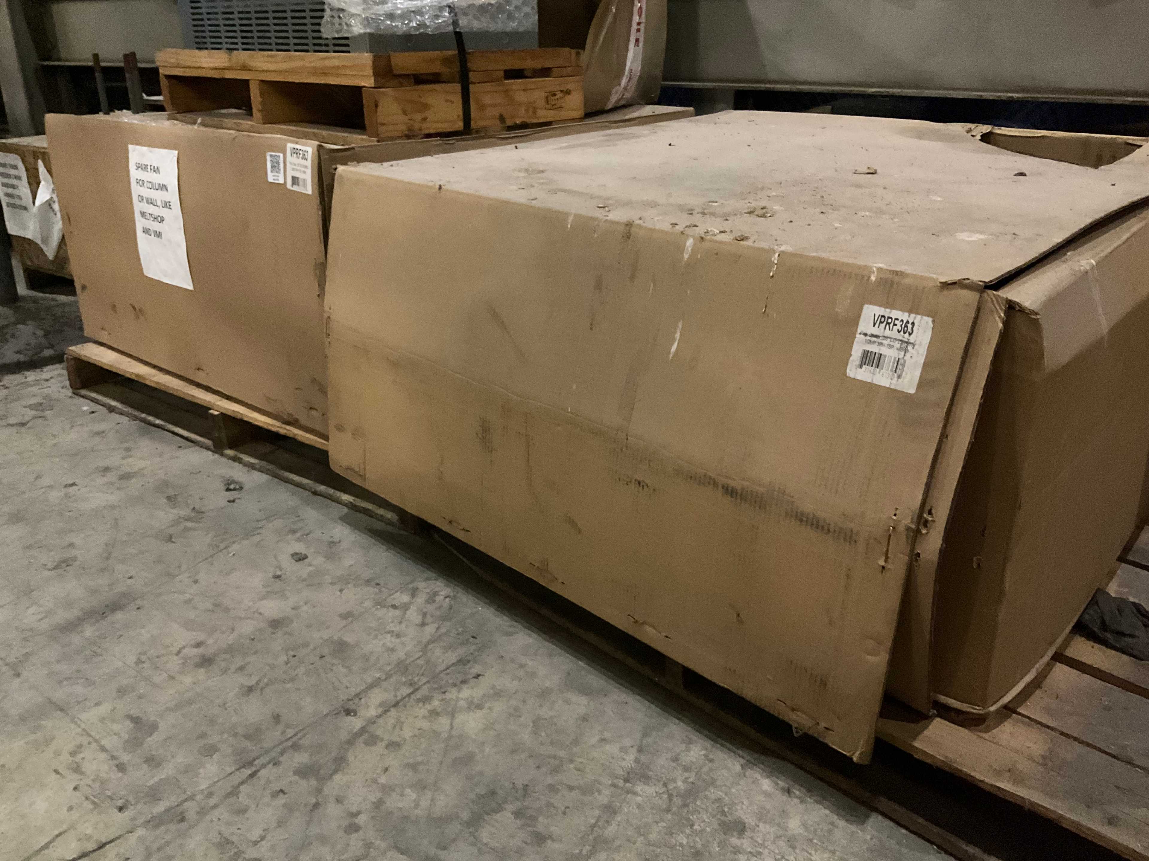 QTY 2 - J&D VPRF363 INDUSTRIAL COOLING FANS - COOLING FAN