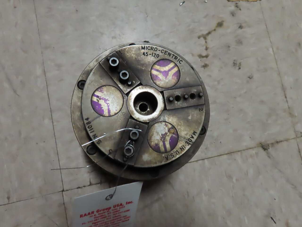 Micro Centric 45-120 3-Jaw Chuck - MISCELLANEOUS