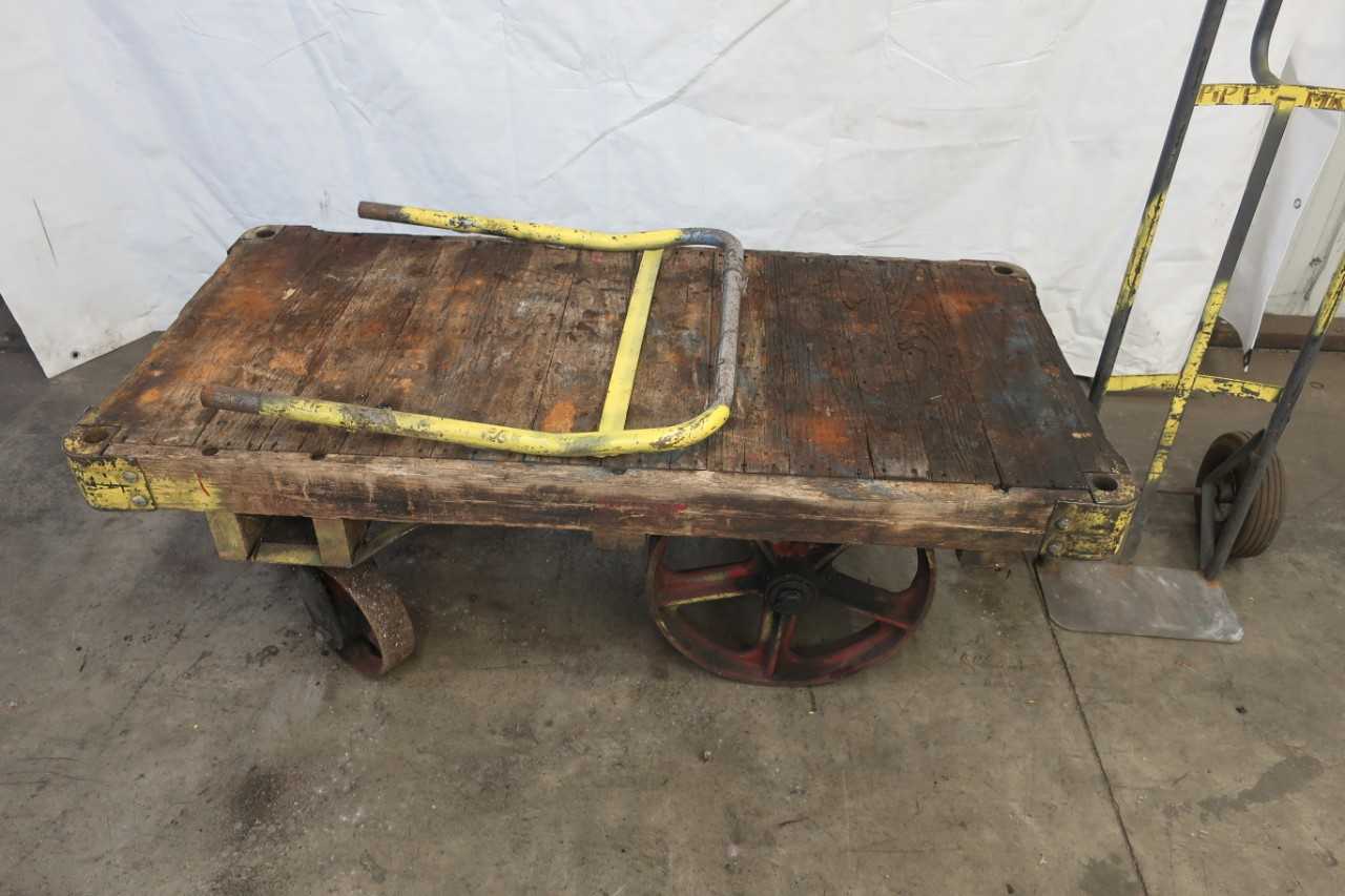 1 CART 60X30 W/ DOLLY MAX LOAD 5,000 LBS - ROLLING CARTS