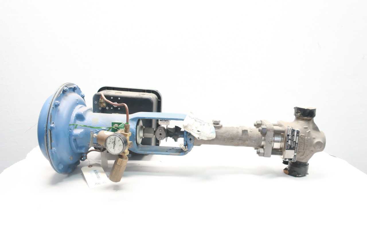 FISHER 3985 PNEUMATIC 667-EC 150 STAINLESS SOCKET WELD 4162R 1IN CONTROL VALVE - CONTROL VALVE
