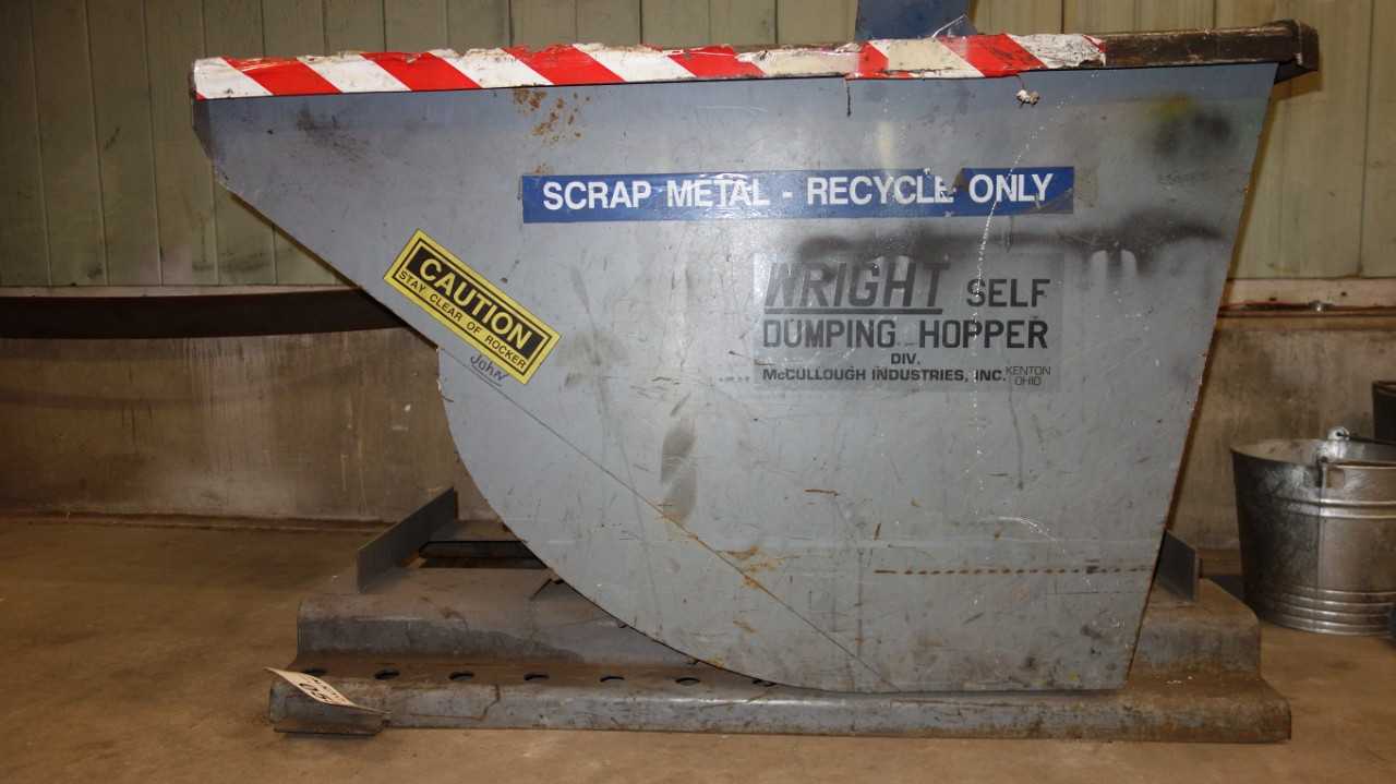 WRIGHT SELF DUMPING HOPPER - WASTE BINS WRIGHT SELF DUMPING HOPPER - WASTE BINS