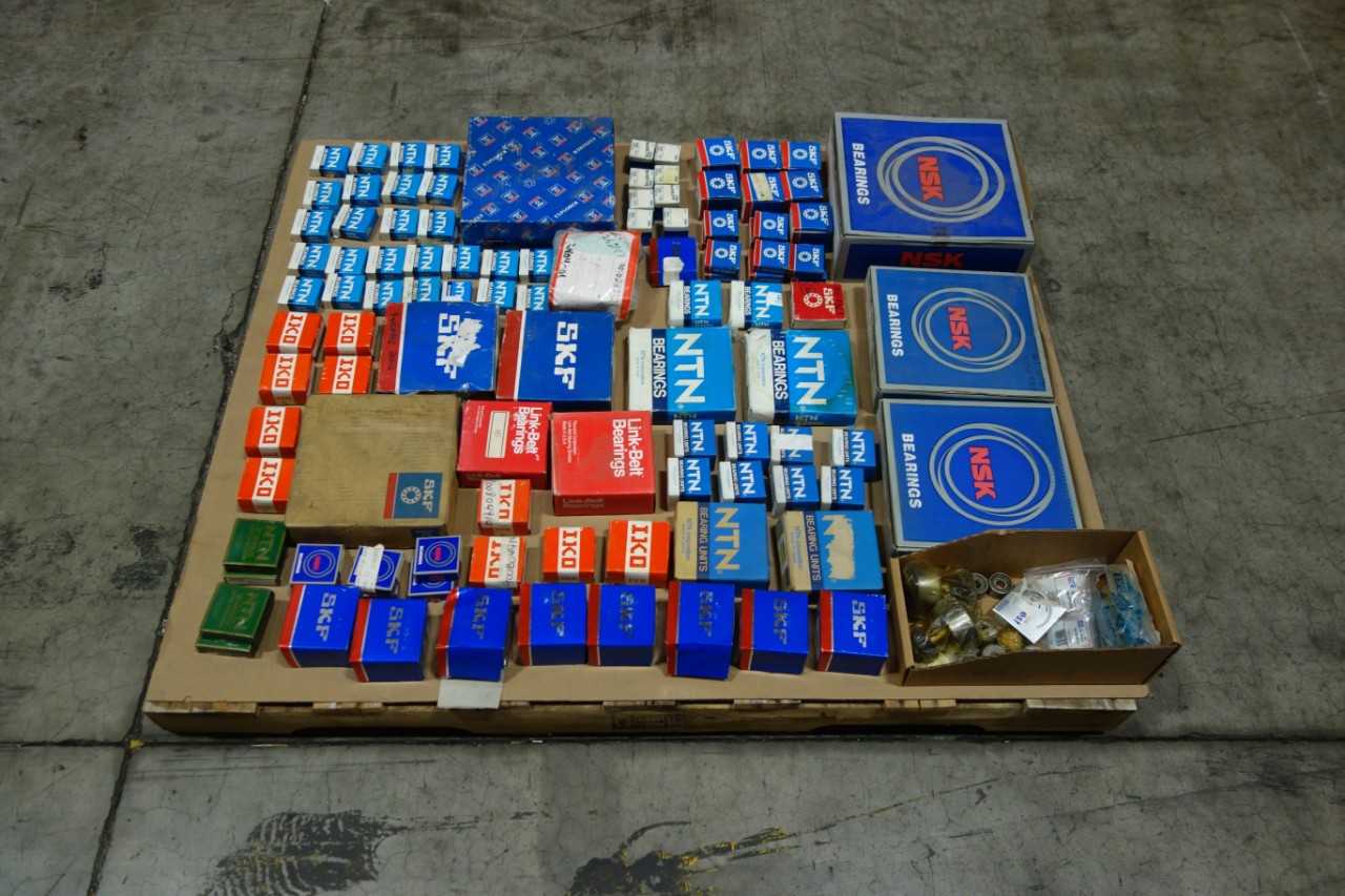 PALLET OF ASSORTED BEARINGS - BEARINGS