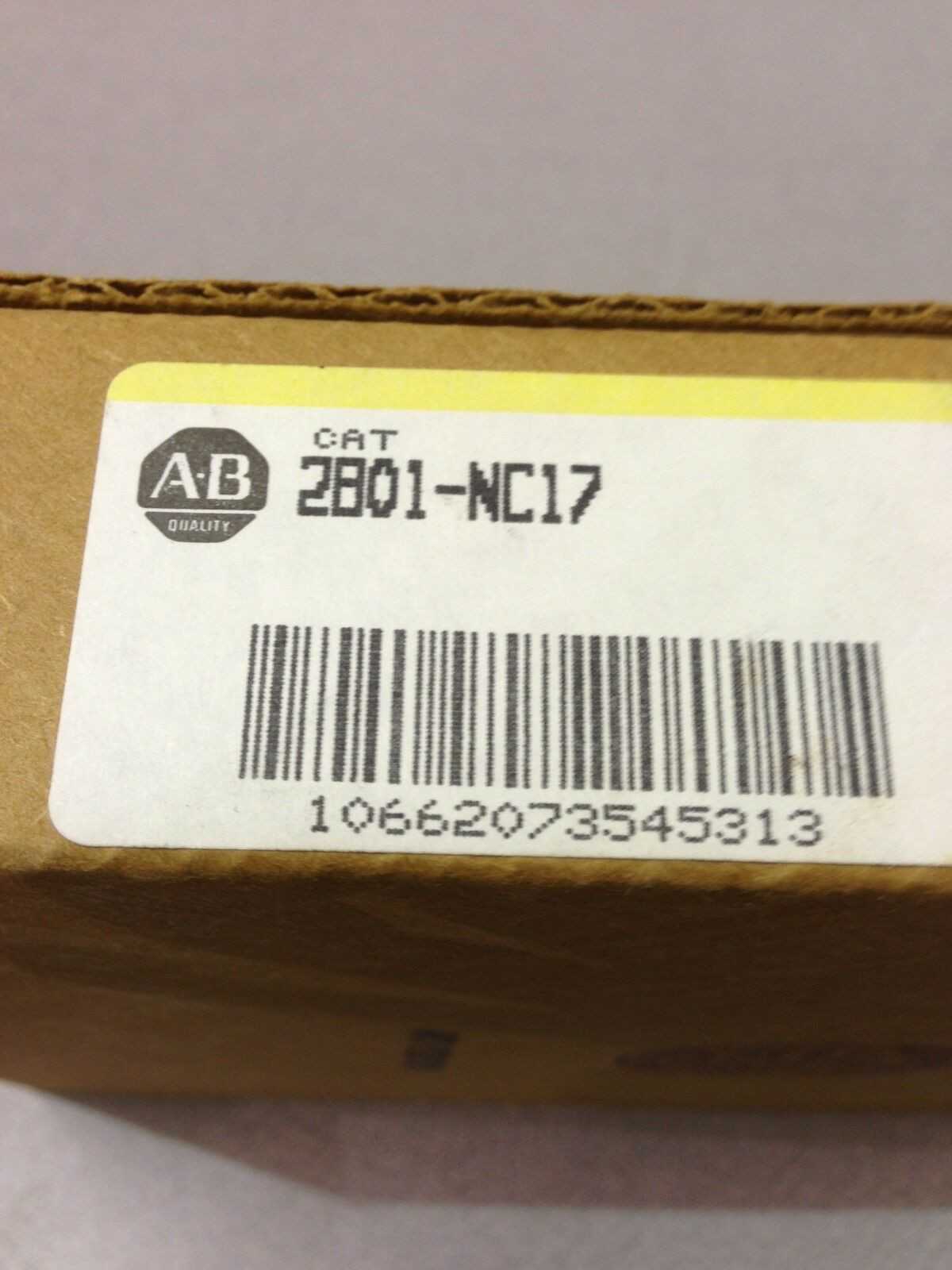 NEW ALLEN-BRADLEY VISION CABLE 2801-NC17 SERIES A - ELECTRICAL COMPONENTS