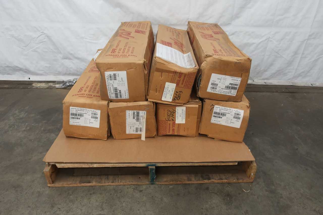 PALLET OF RPR ENGINEERED PRODUCTS T-304 PIPE JACKETING 0.016IN X 36IN X 50FT - MACHINING ACCESSORIES & TOOLING