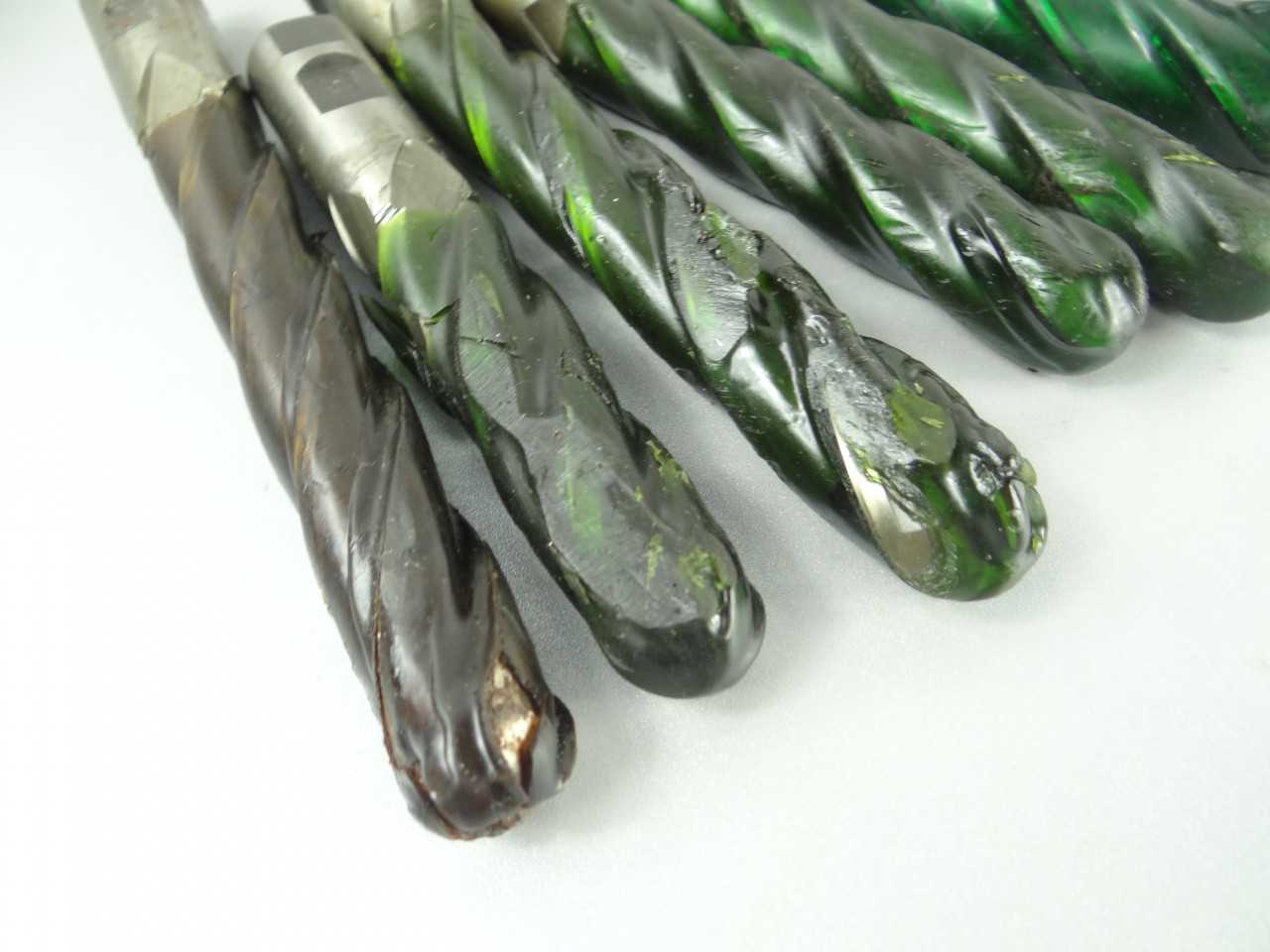 Lot of 6 Freshly Sharpened HSS Ball Nose End Mills - MACHINING ACCESSORIES & TOOLING
