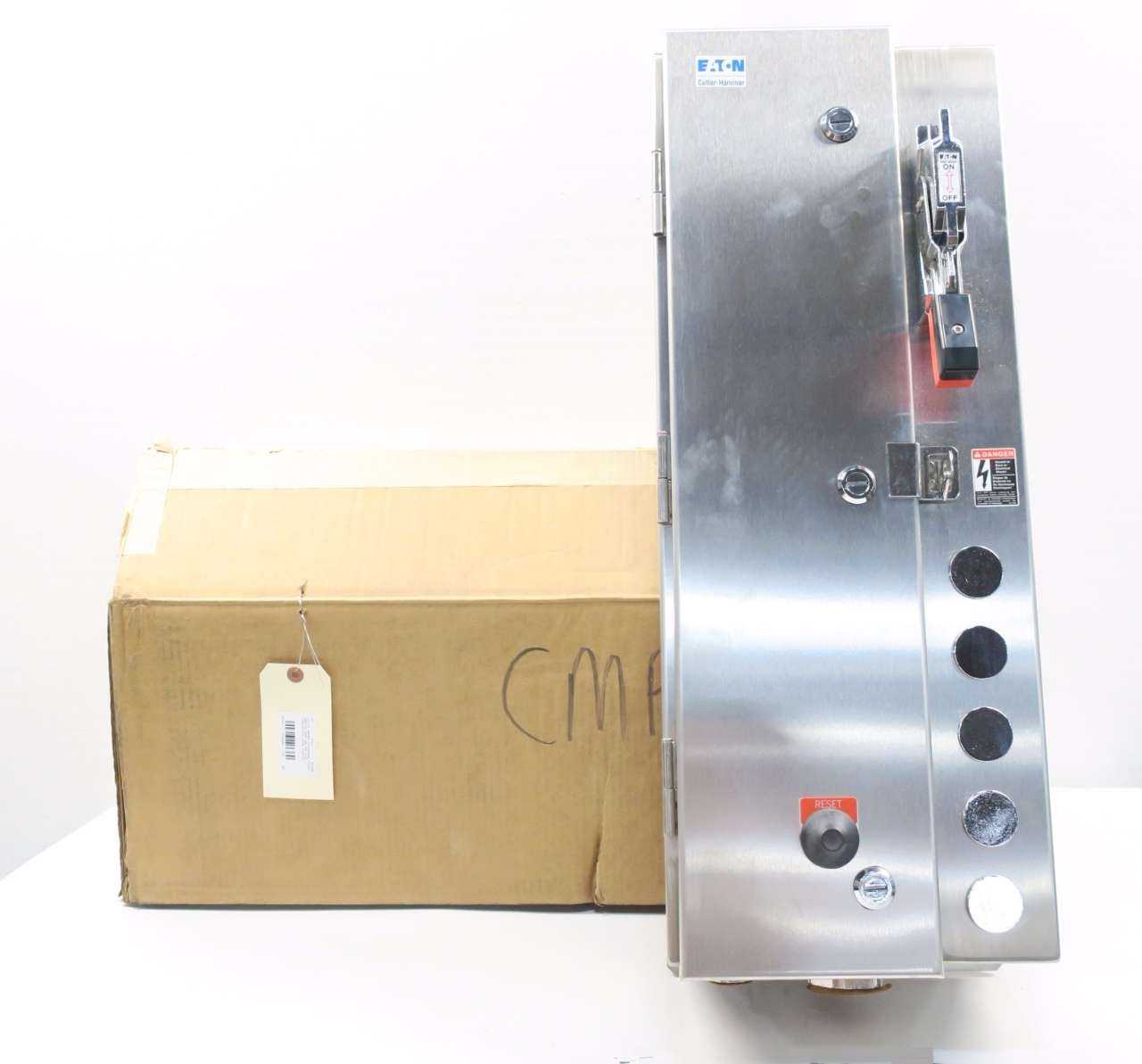 NEW CUTLER HAMMER ECN1824CAA SIZE 2 480V-AC 25HP COMBINATION STARTER - AUTOMATION & CONTROLS