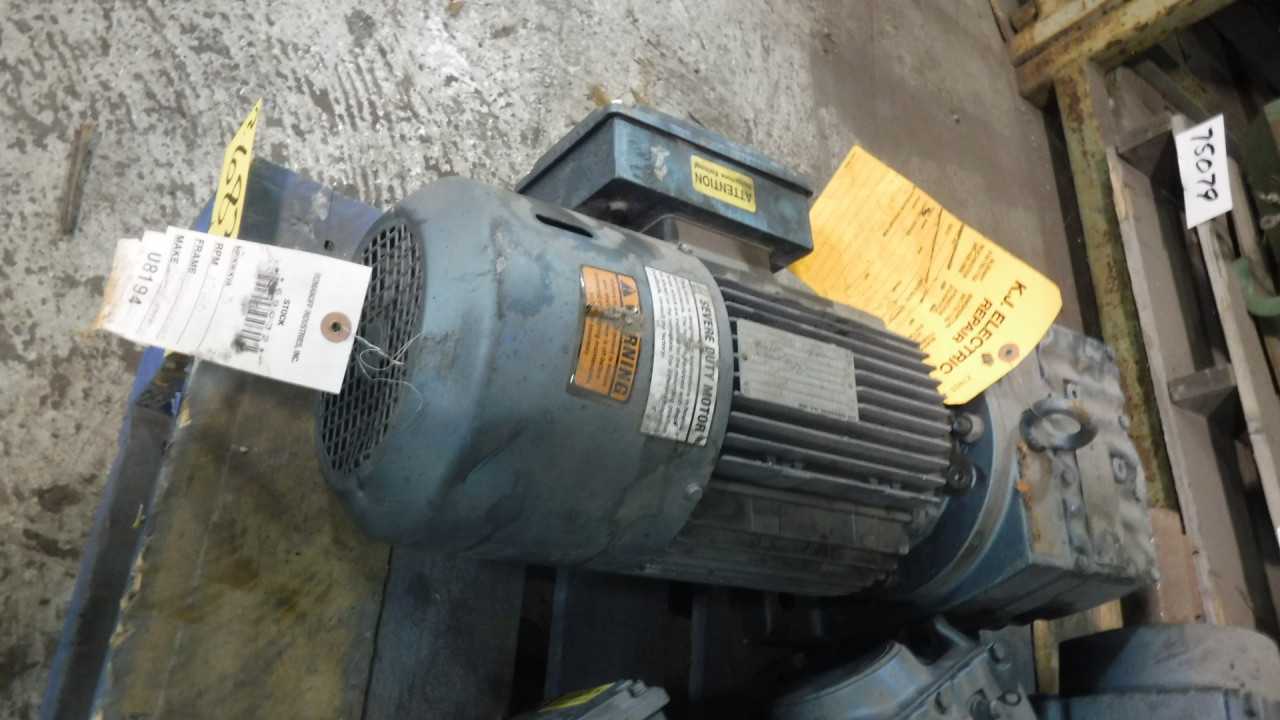 New 3 HP 1720 RPM 100L Frame Sew-Eurodrive Gear Motor - ELECTRIC MOTORS