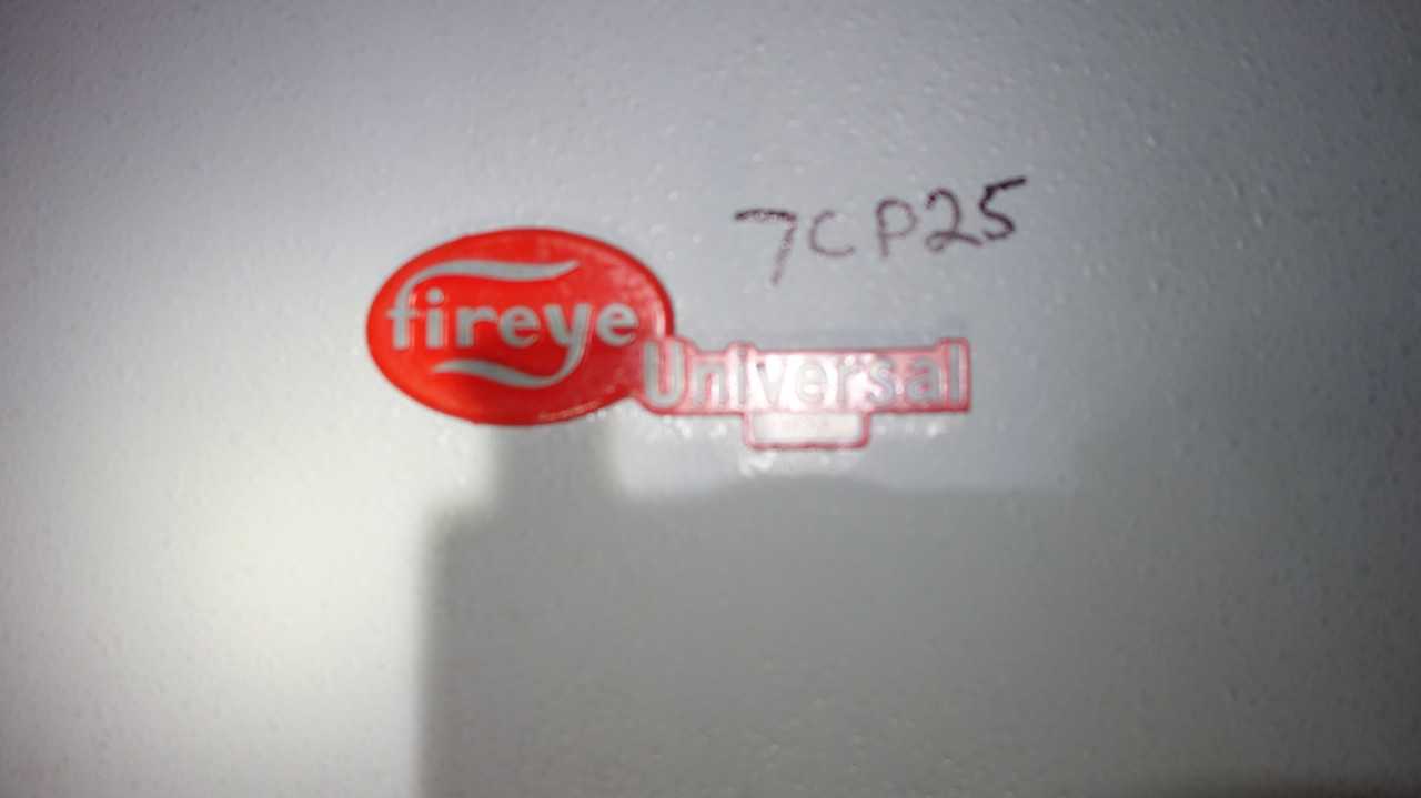 FIREYE 25SU5-5012 BURNER CONTROL CABINET - AUTOMATION & CONTROLS