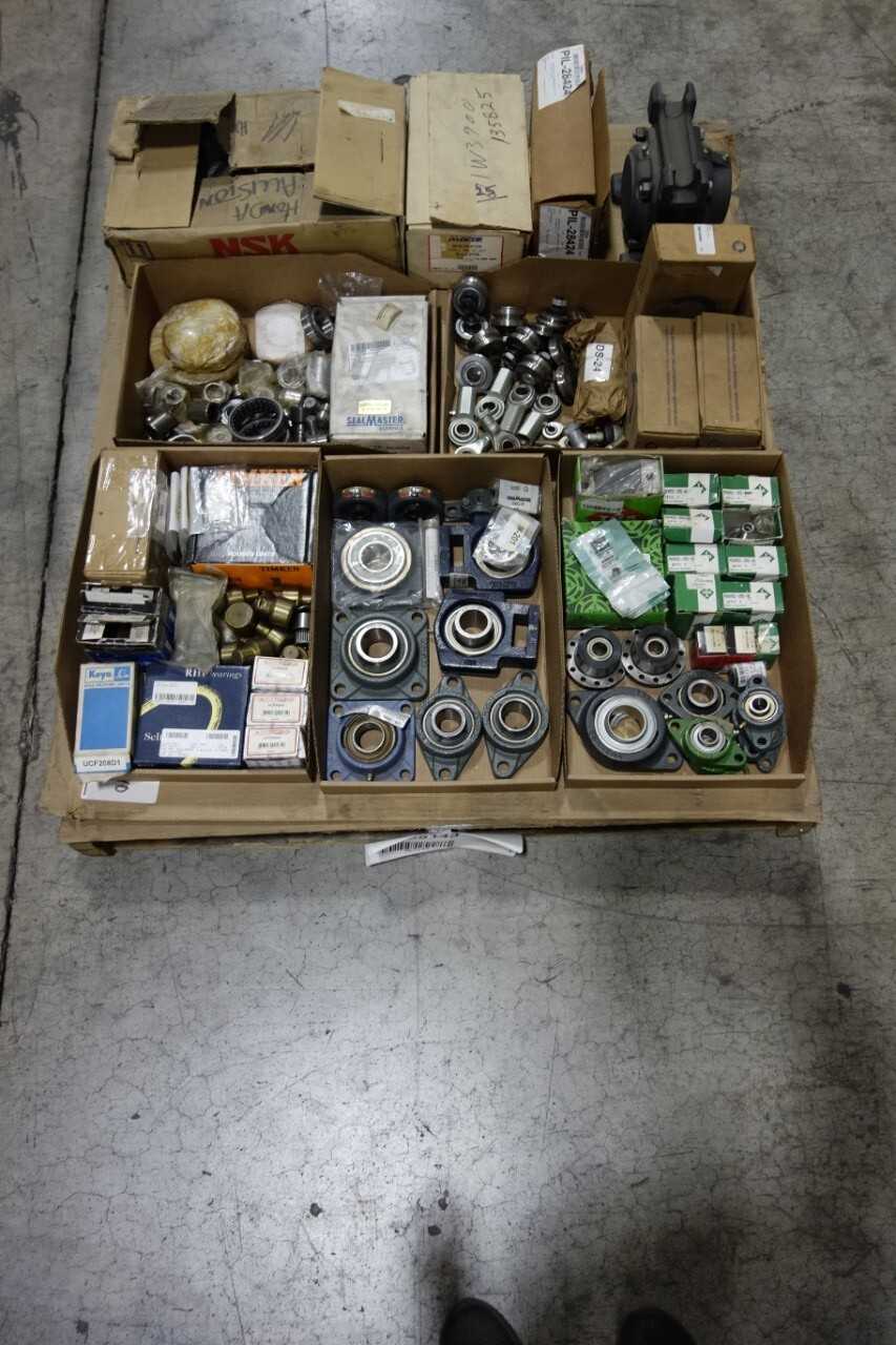 PALLET OF ASSORTED BEARINGS - BEARINGS