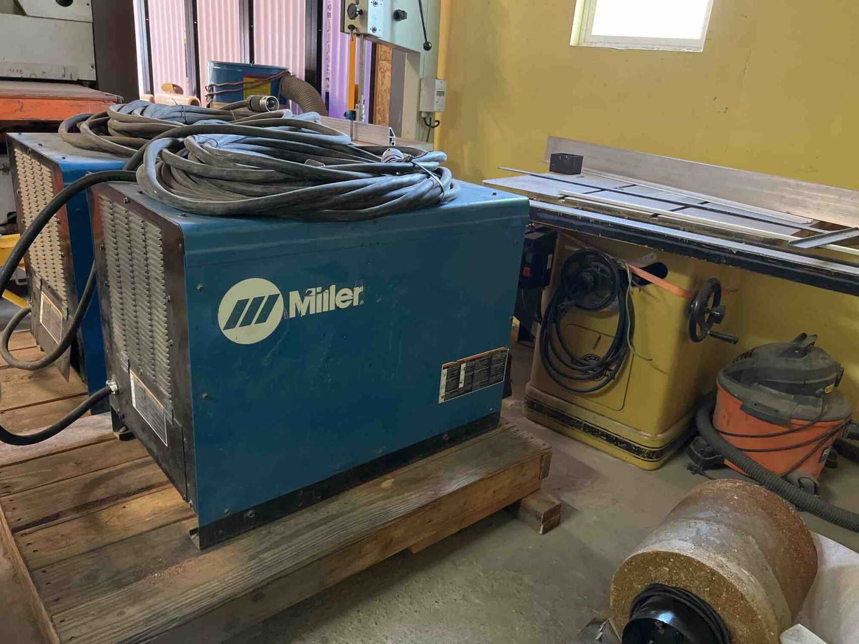 (1) Miller NT450 cc/vc Welding Power Source - WELDING EQUIPMENT (1) Miller NT450 cc/vc Welding Power Source - WELDING EQUIPMENT