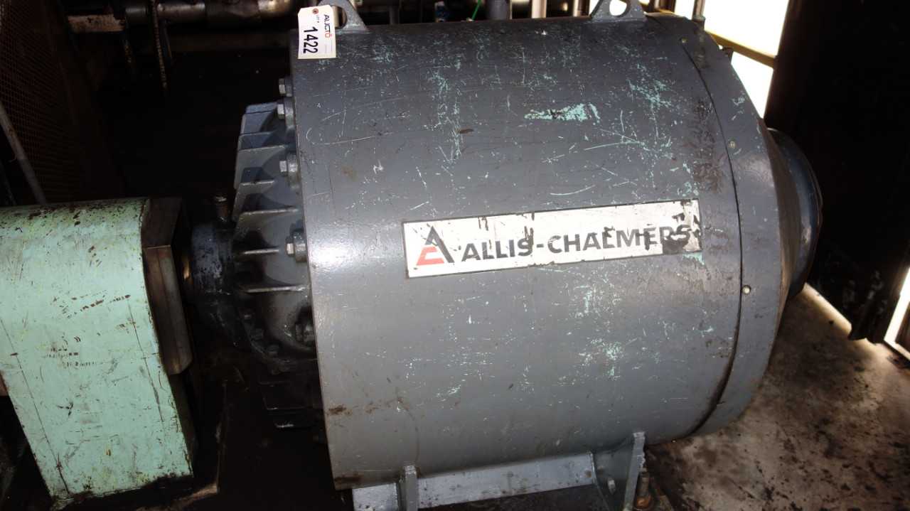 ALLIS CHALMERS TYPE AZZ 250HP MOTOR 460V 30ES6 - ELECTRIC MOTORS